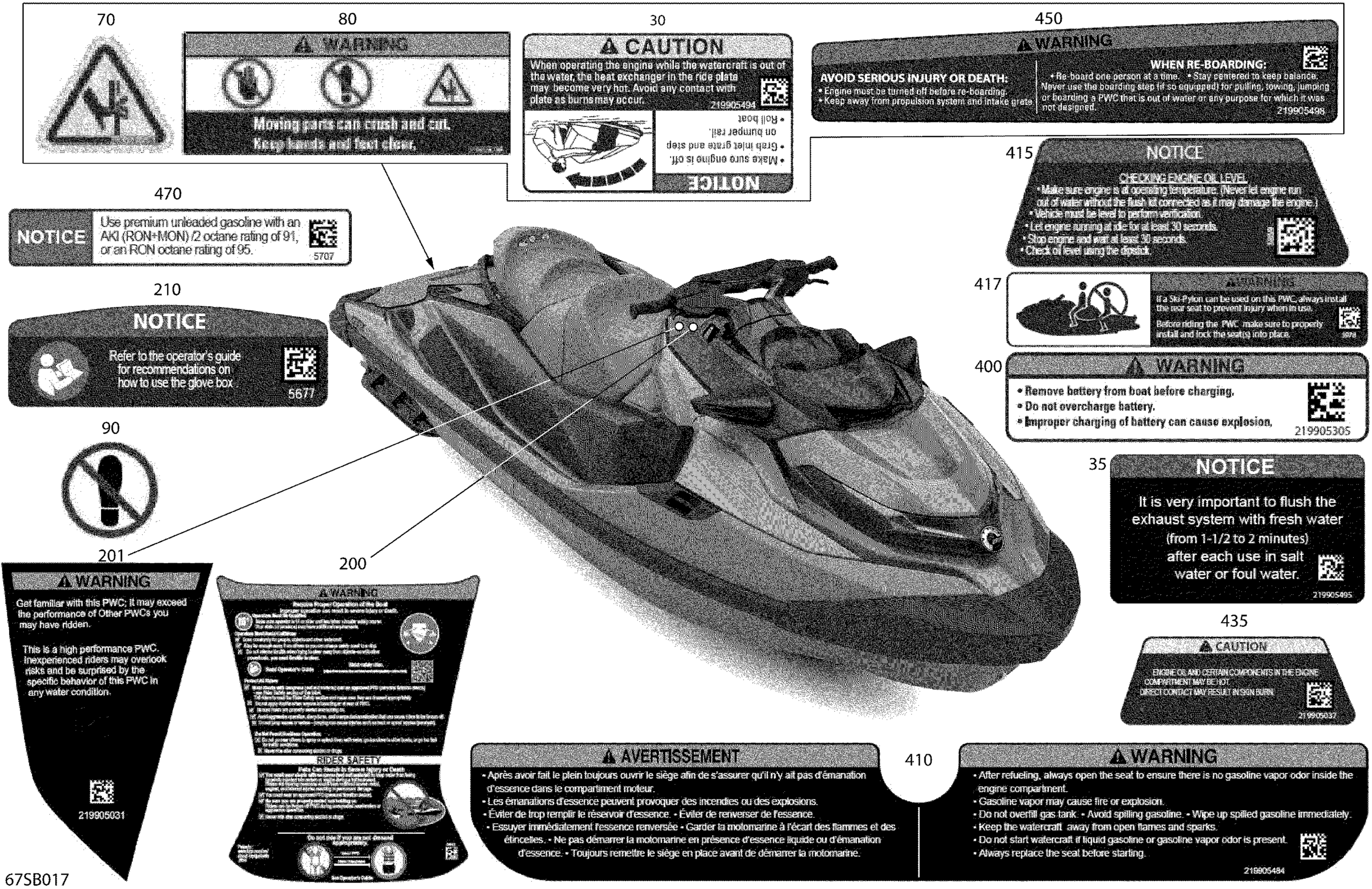 Body - Warning Decals