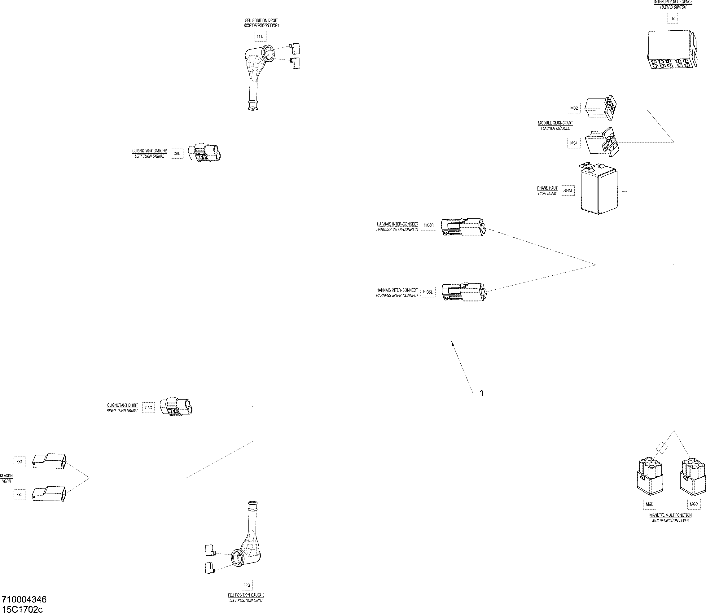 Схема узла: Electrical Harness