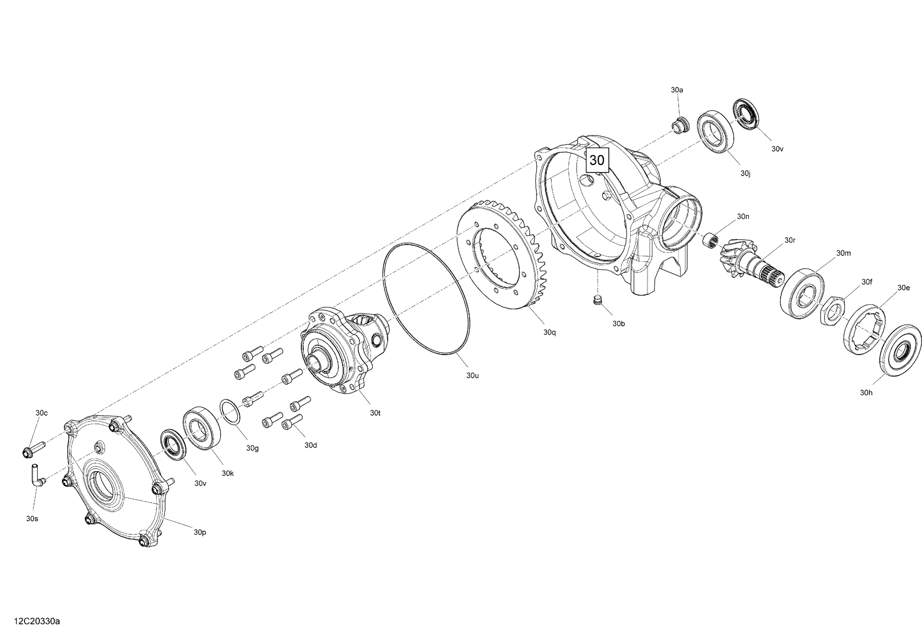 Front Drive - Differential Parts