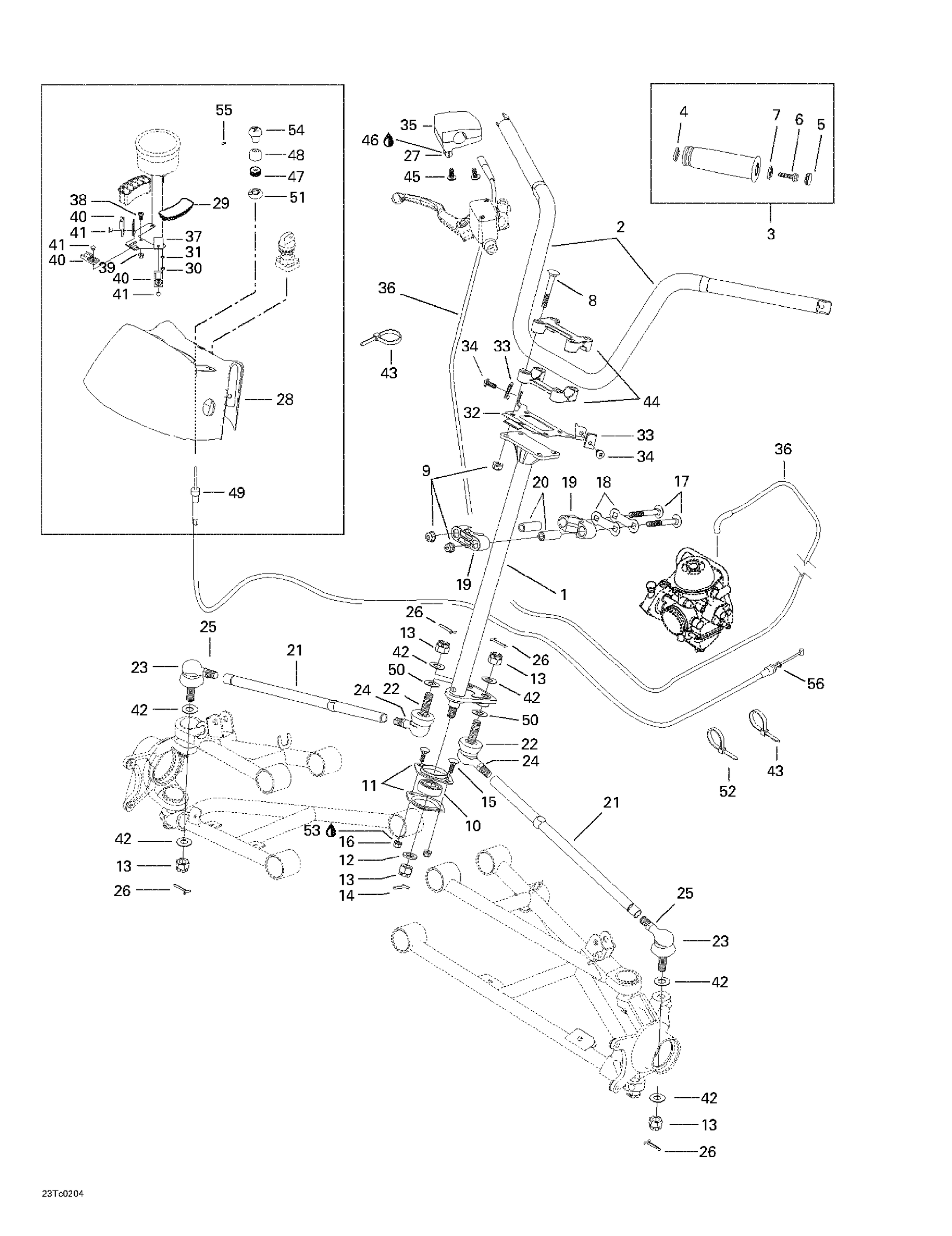 Схема узла: Steering System