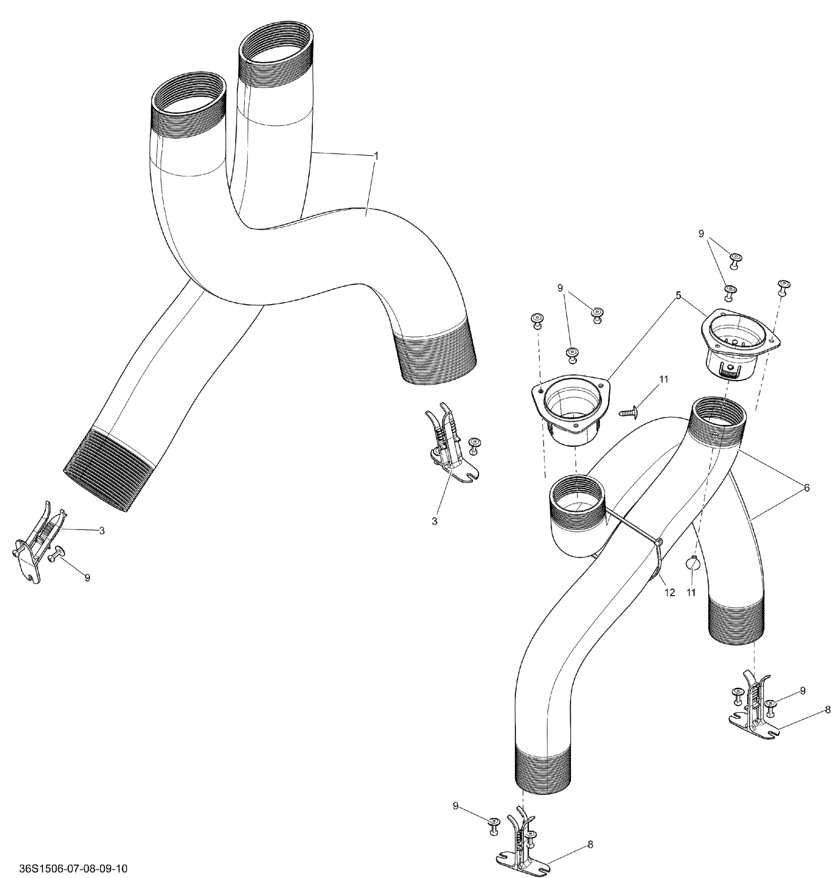 Схема узла: Ventilation _36S1506