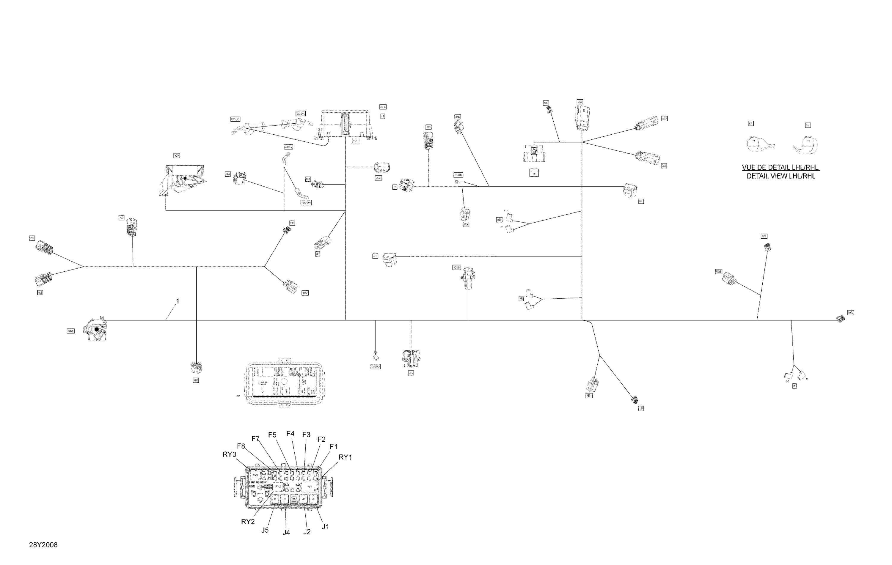 Схема узла: Electrical Harness Main