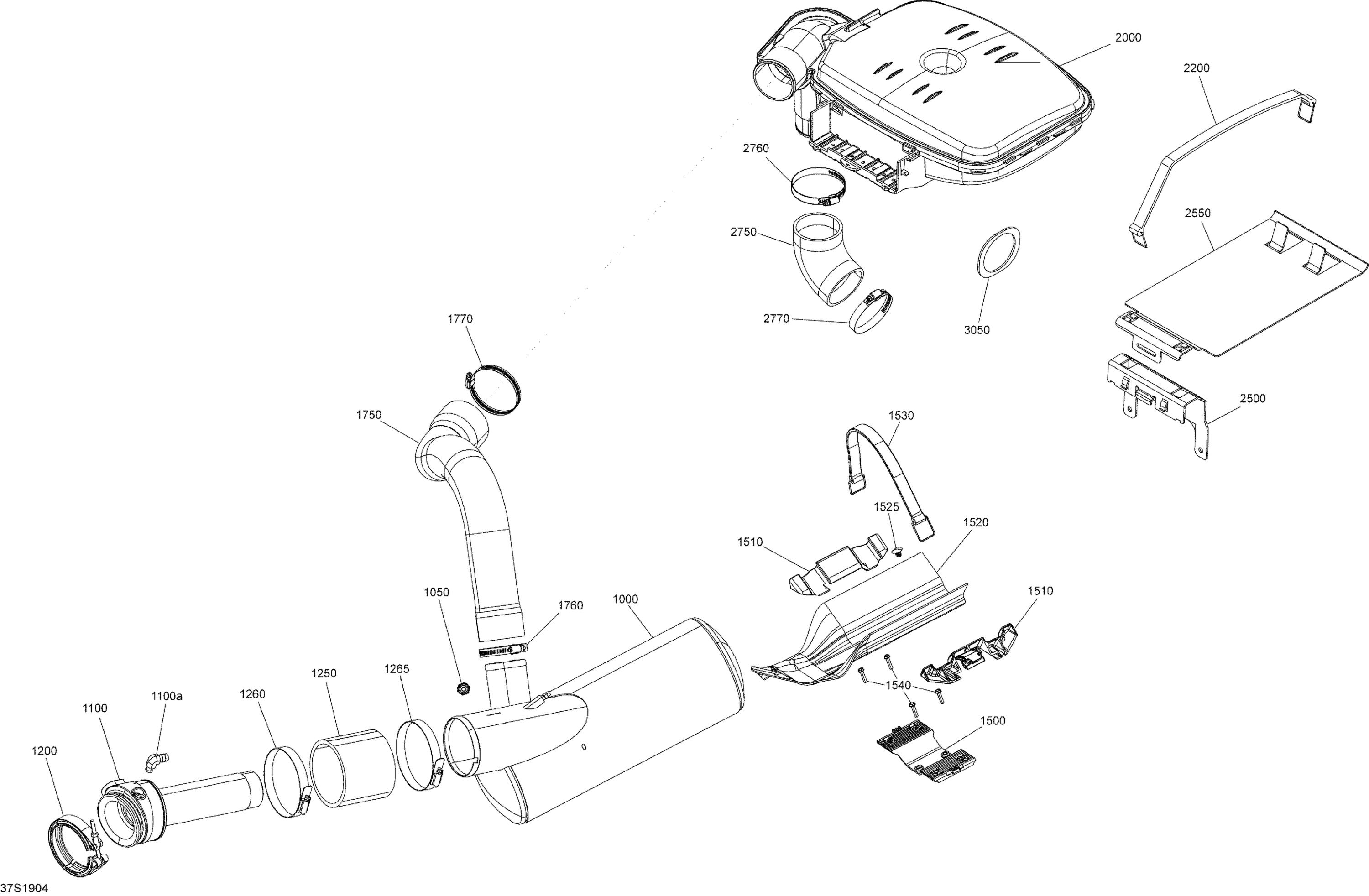 Схема узла: Exhaust System
