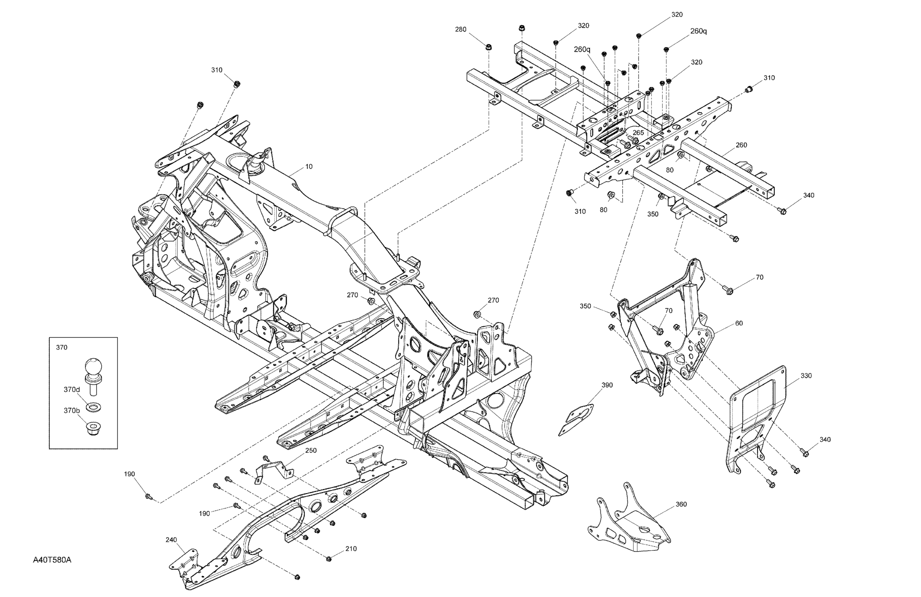 Схема узла: Frame - System - DPS