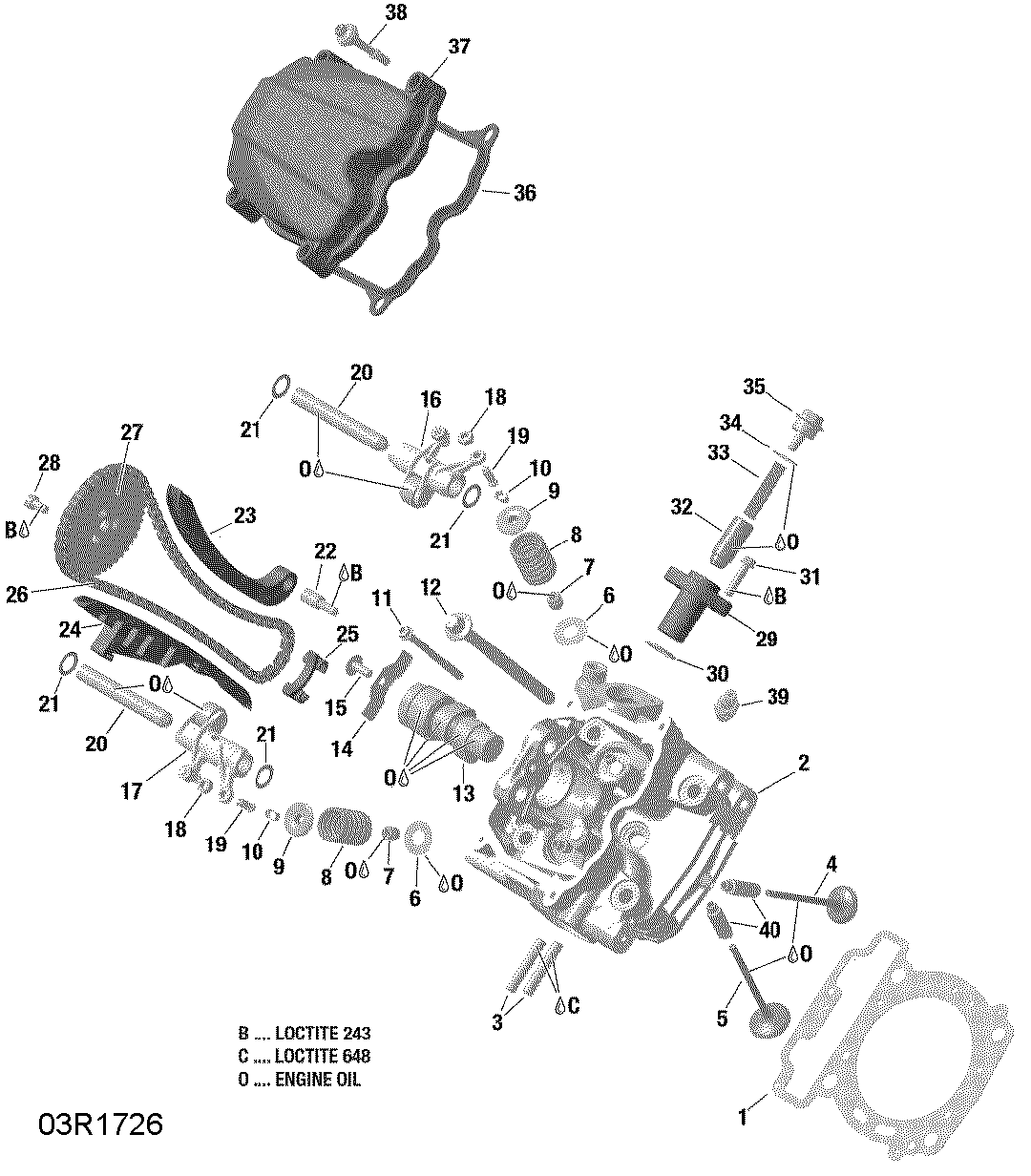 Cylinder Head, Front - HD8