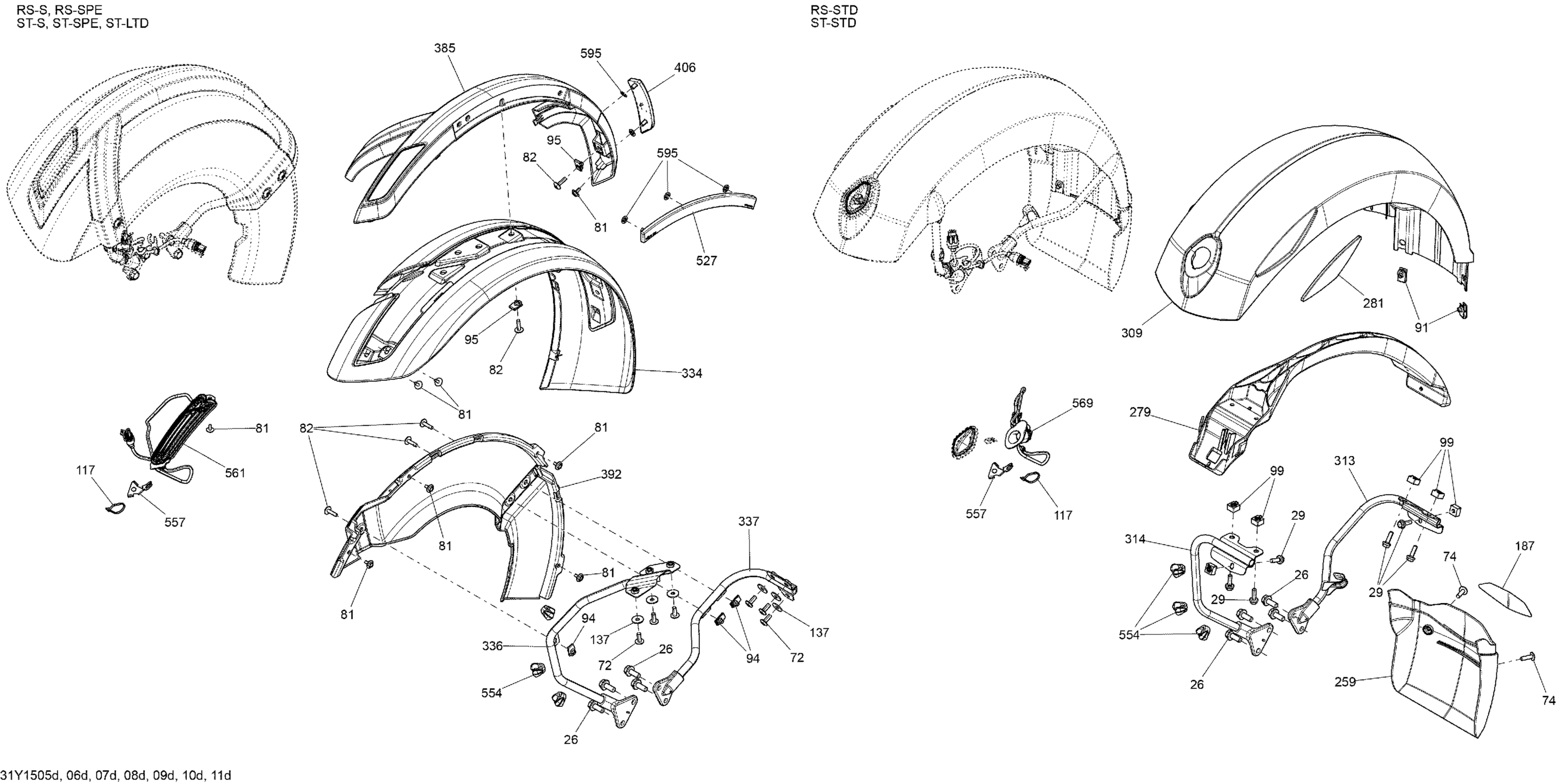 Body And Accessories Front Fender_31Y1510d