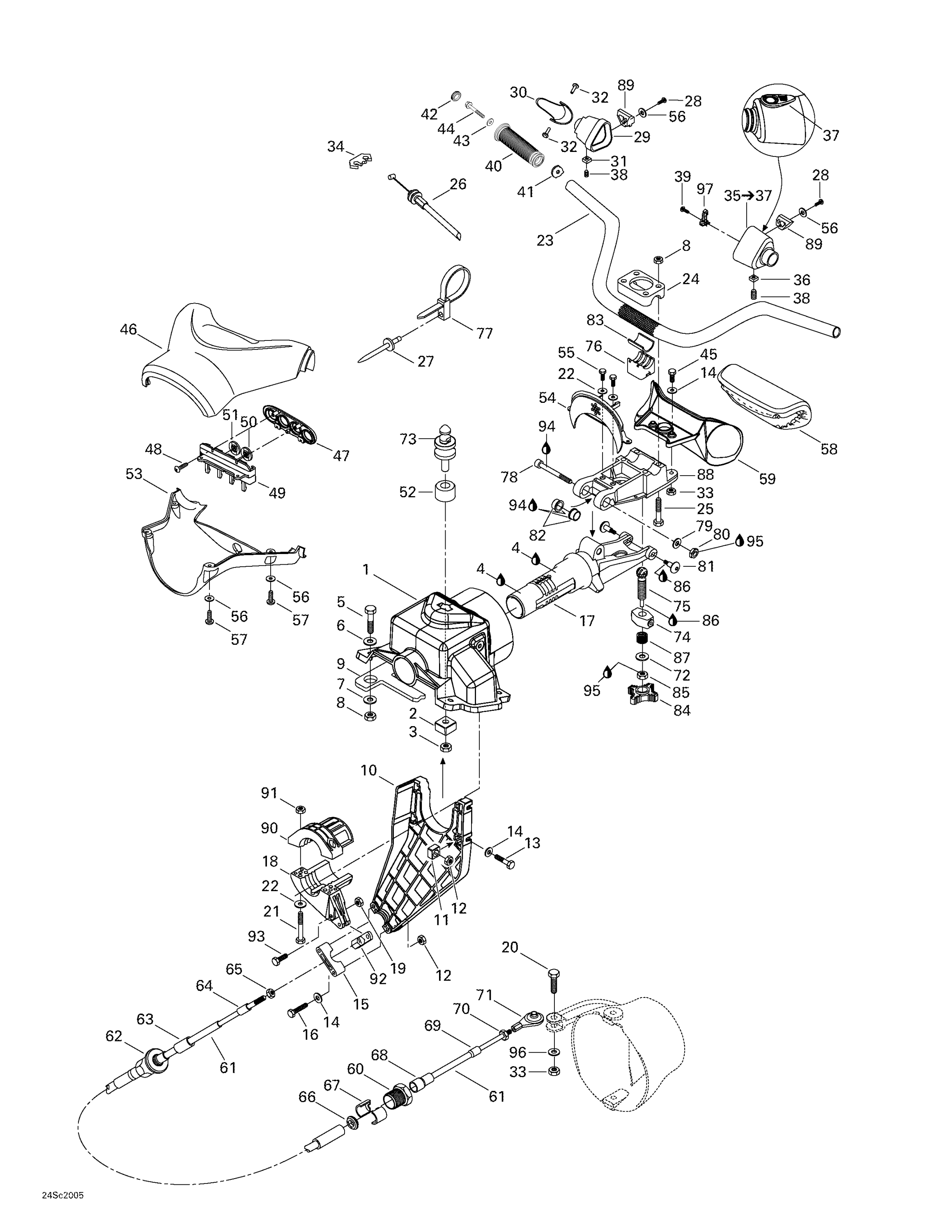 Схема узла: Steering System