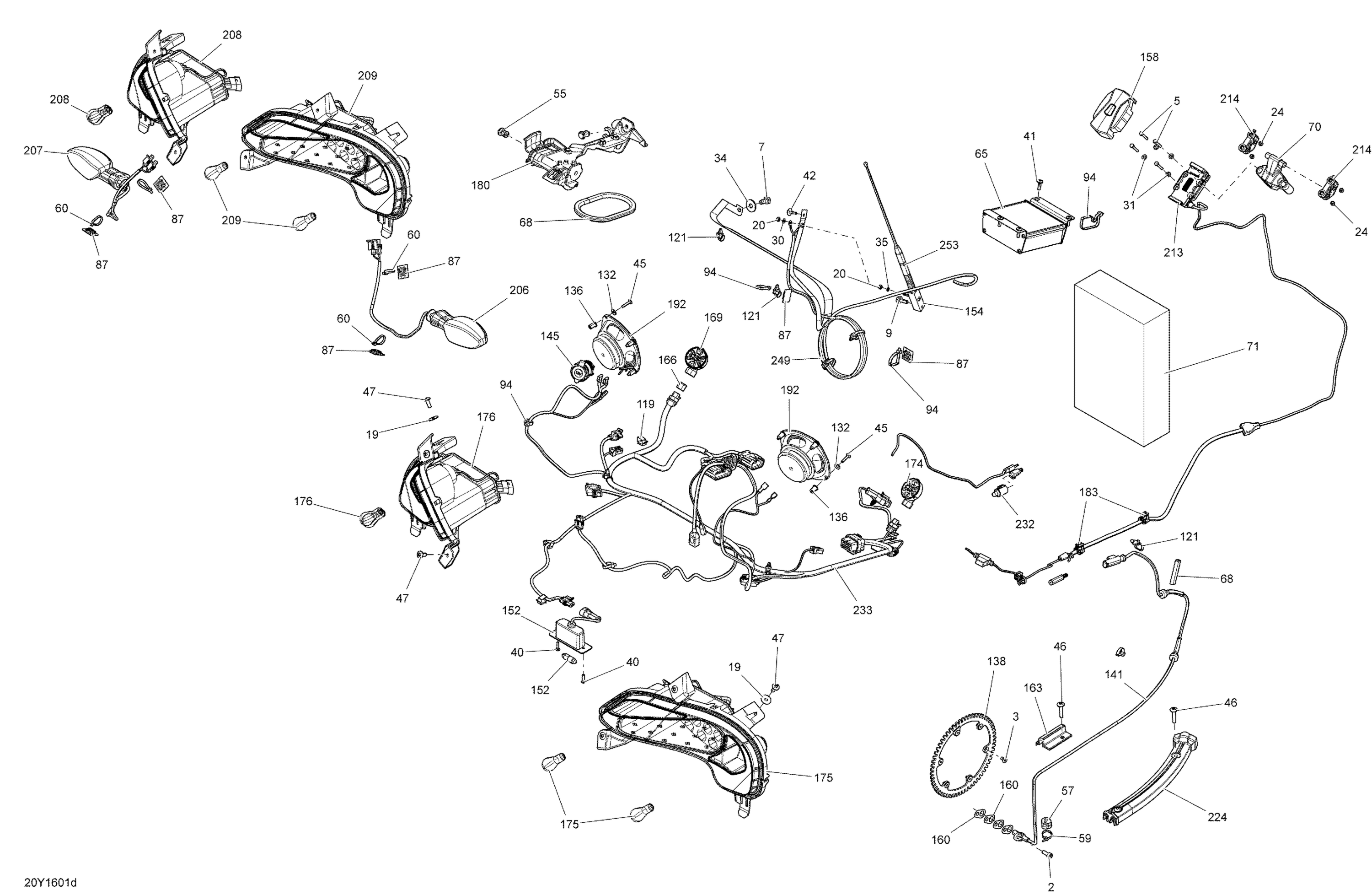 Electrical System - Tail Light And Accessories