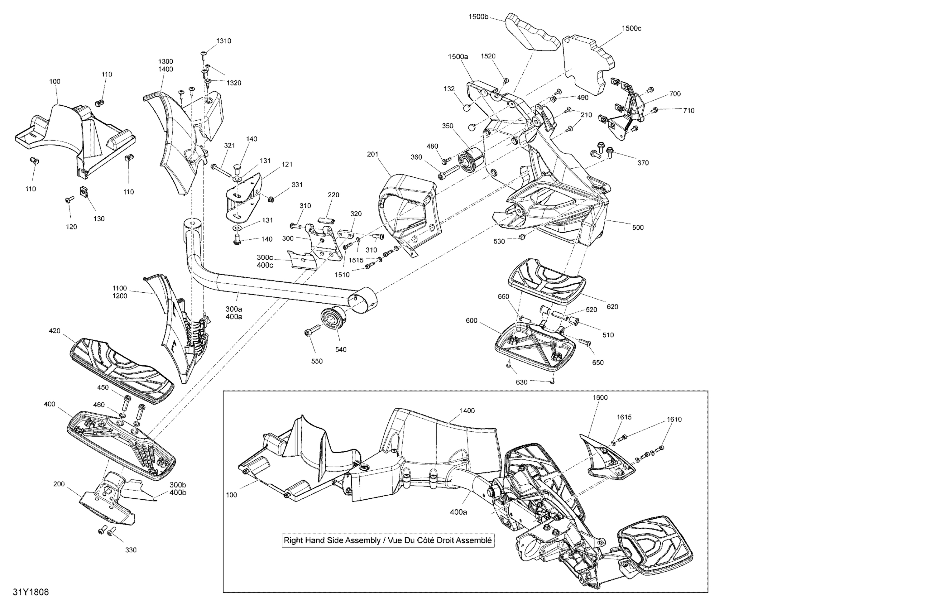 Body And Accessories - Footrest LTD