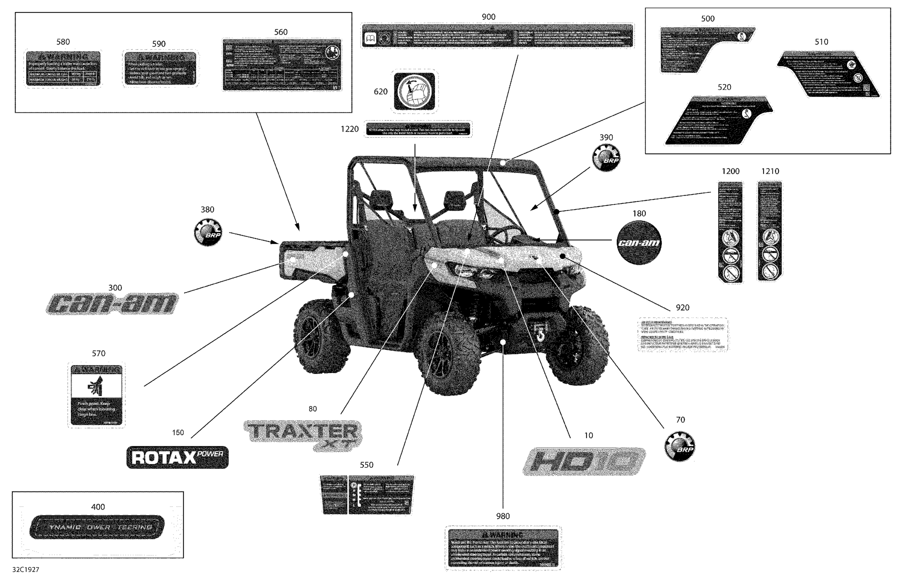 Decals - HD10 - XT