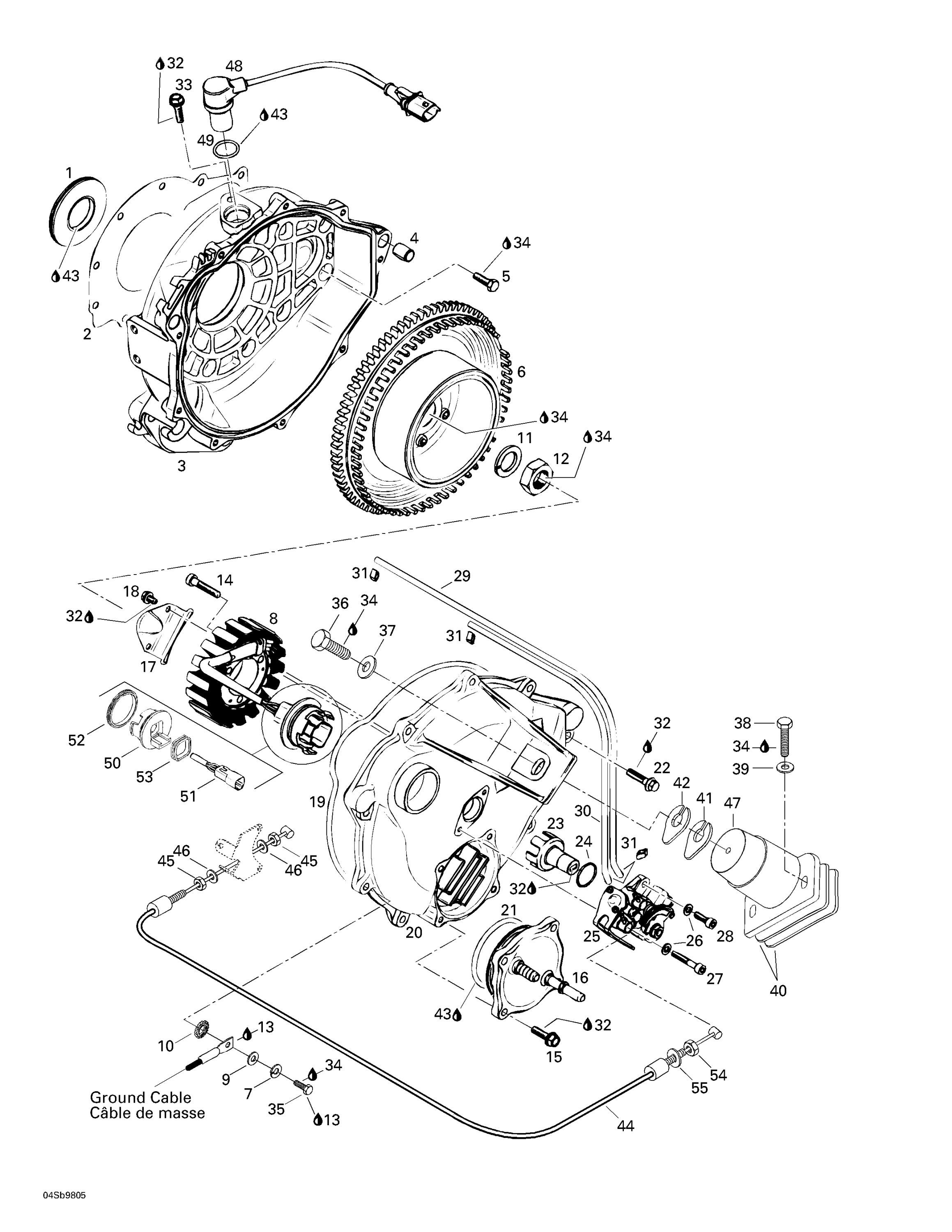 Magneto, Oil Pump