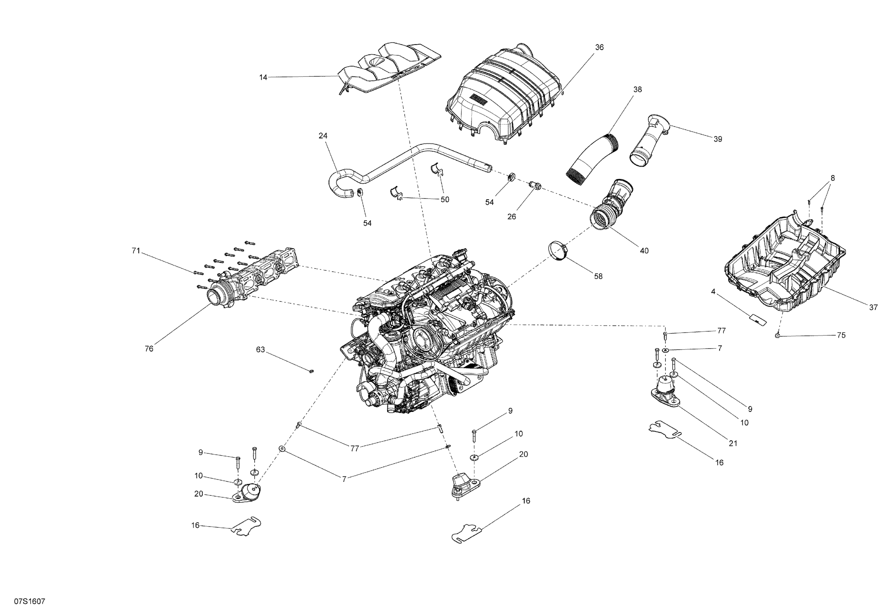 Схема узла: Engine
