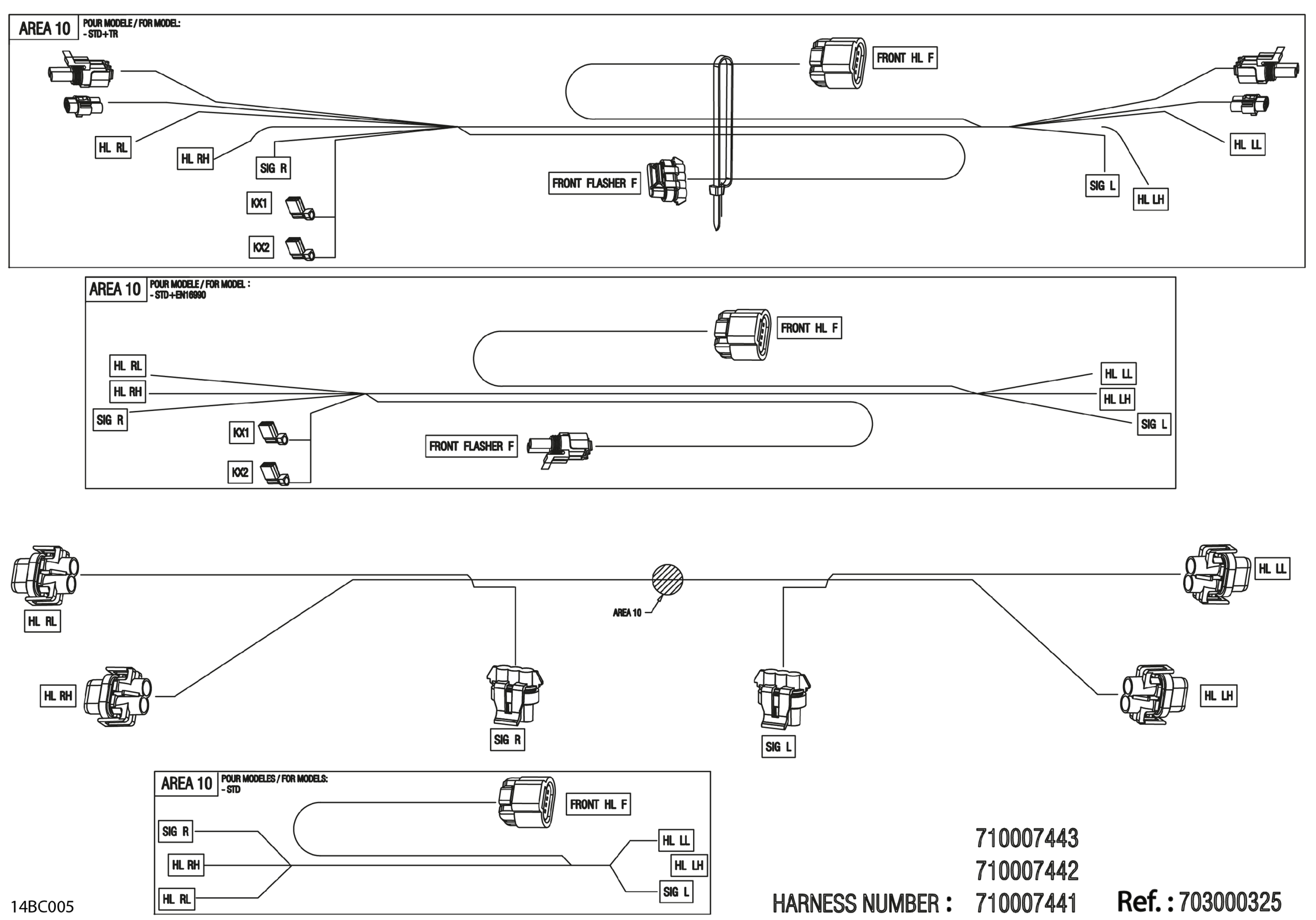 Electric - Front Wiring Harness