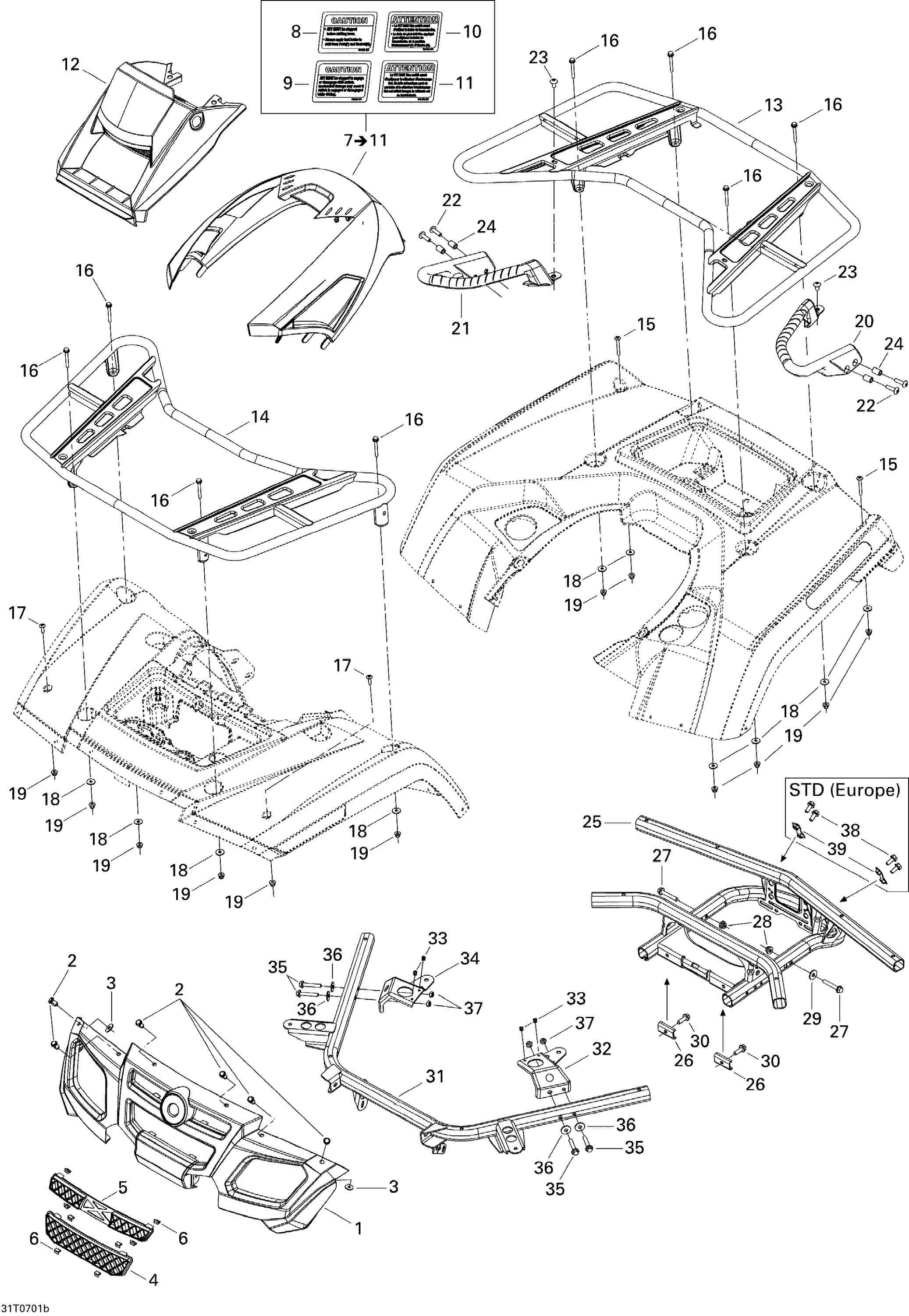 Схема узла: Body And Accessories 2, XT