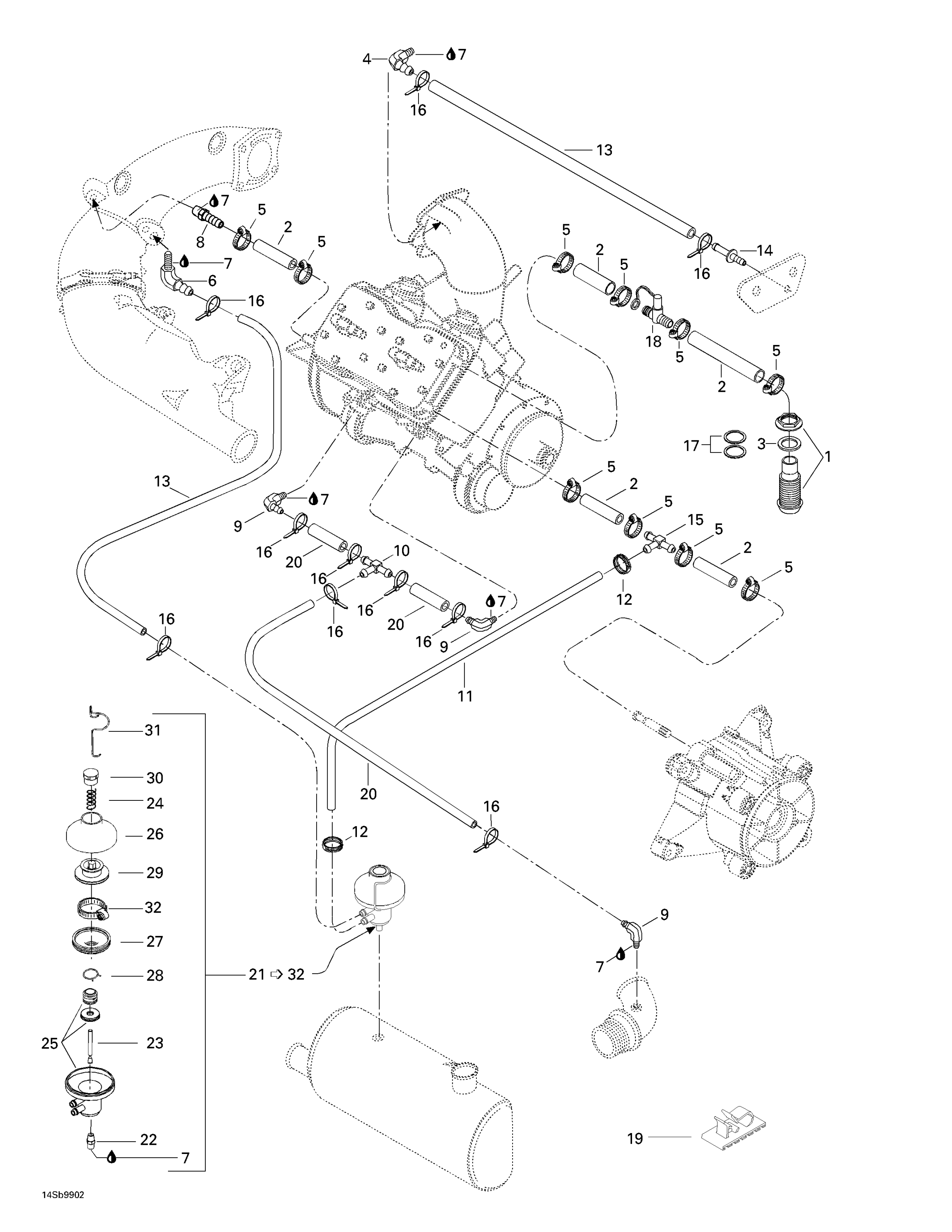 Схема узла: Cooling System