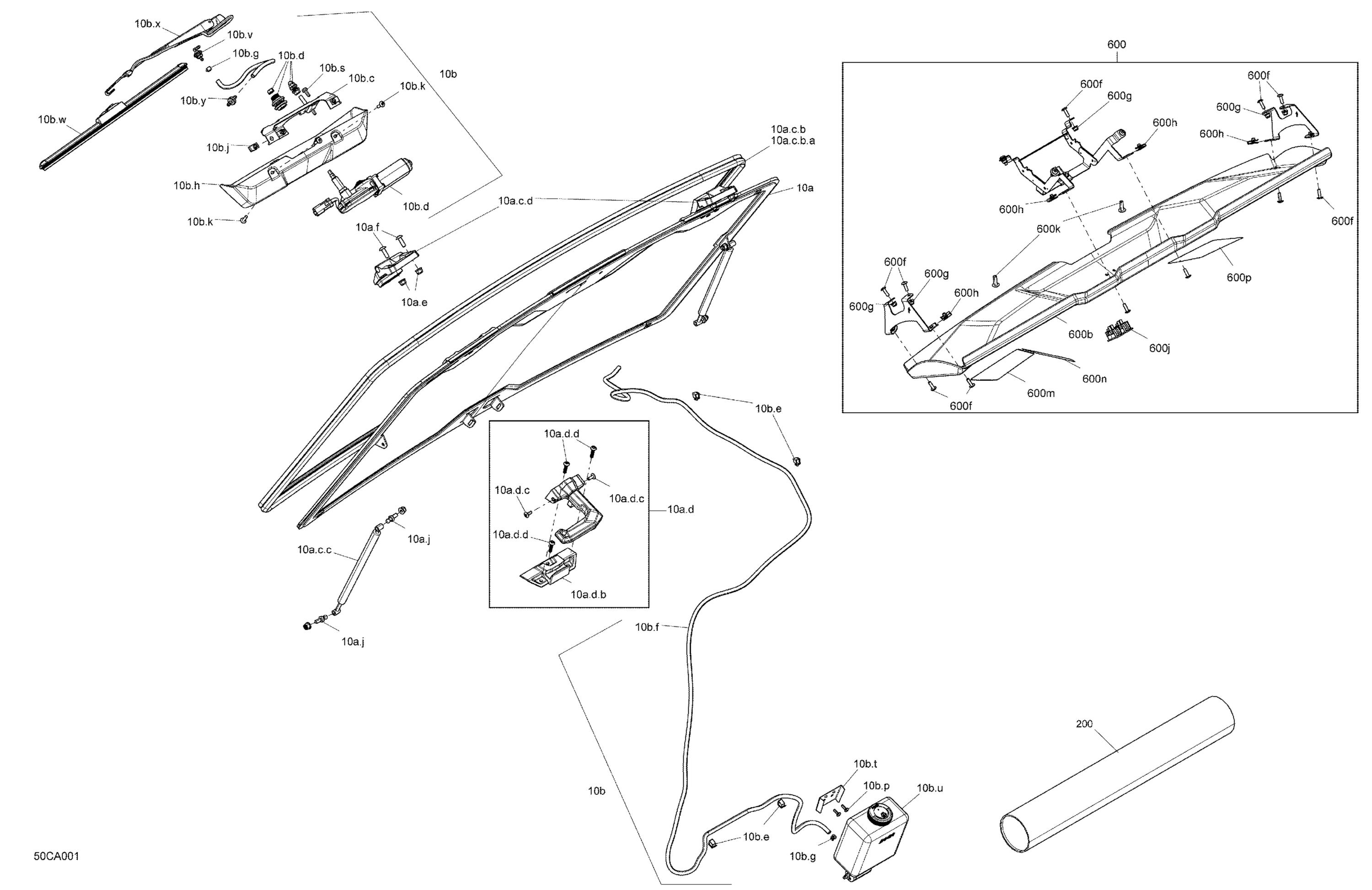 Body - Windshield - XU