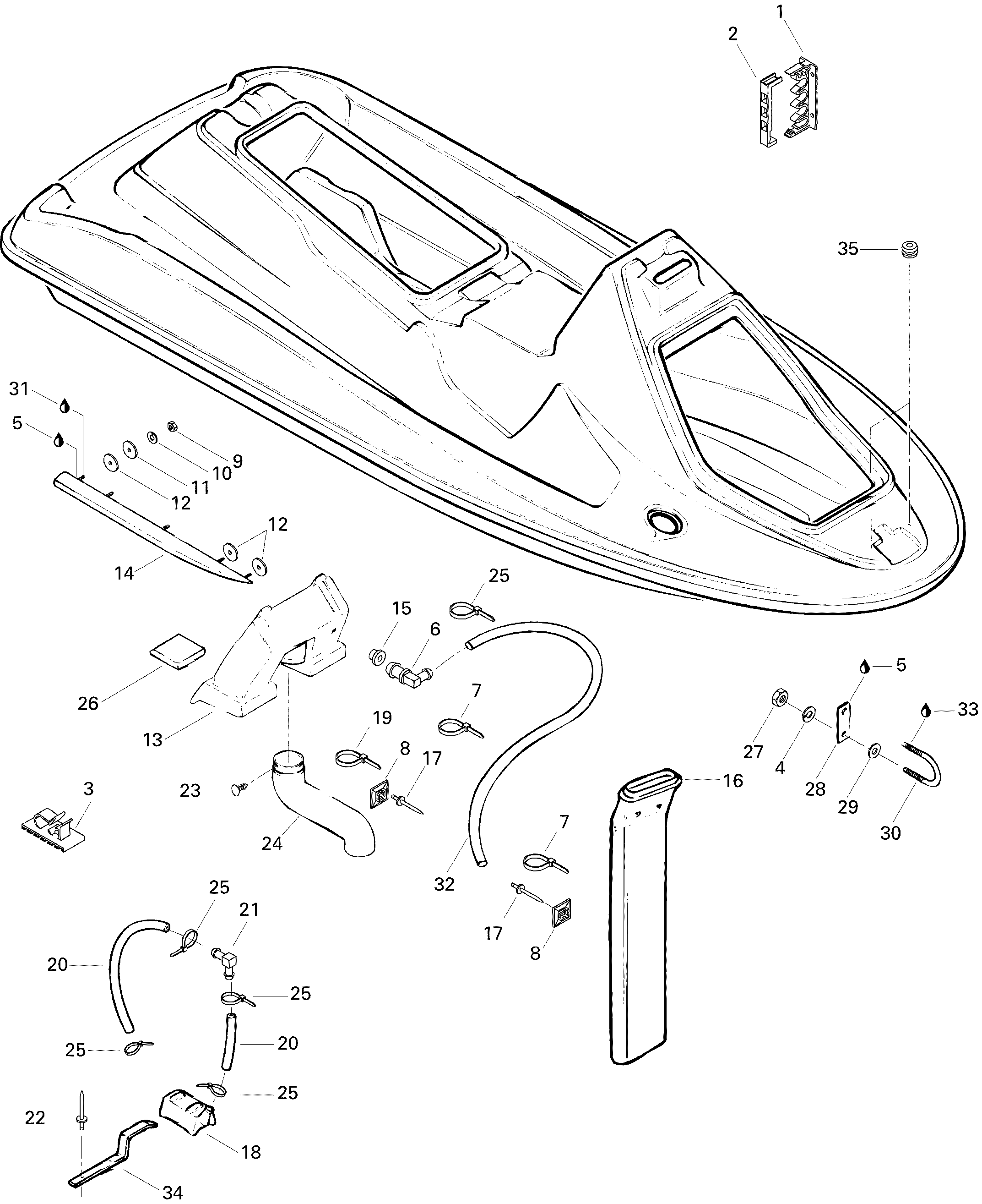 Body, Front View GTI