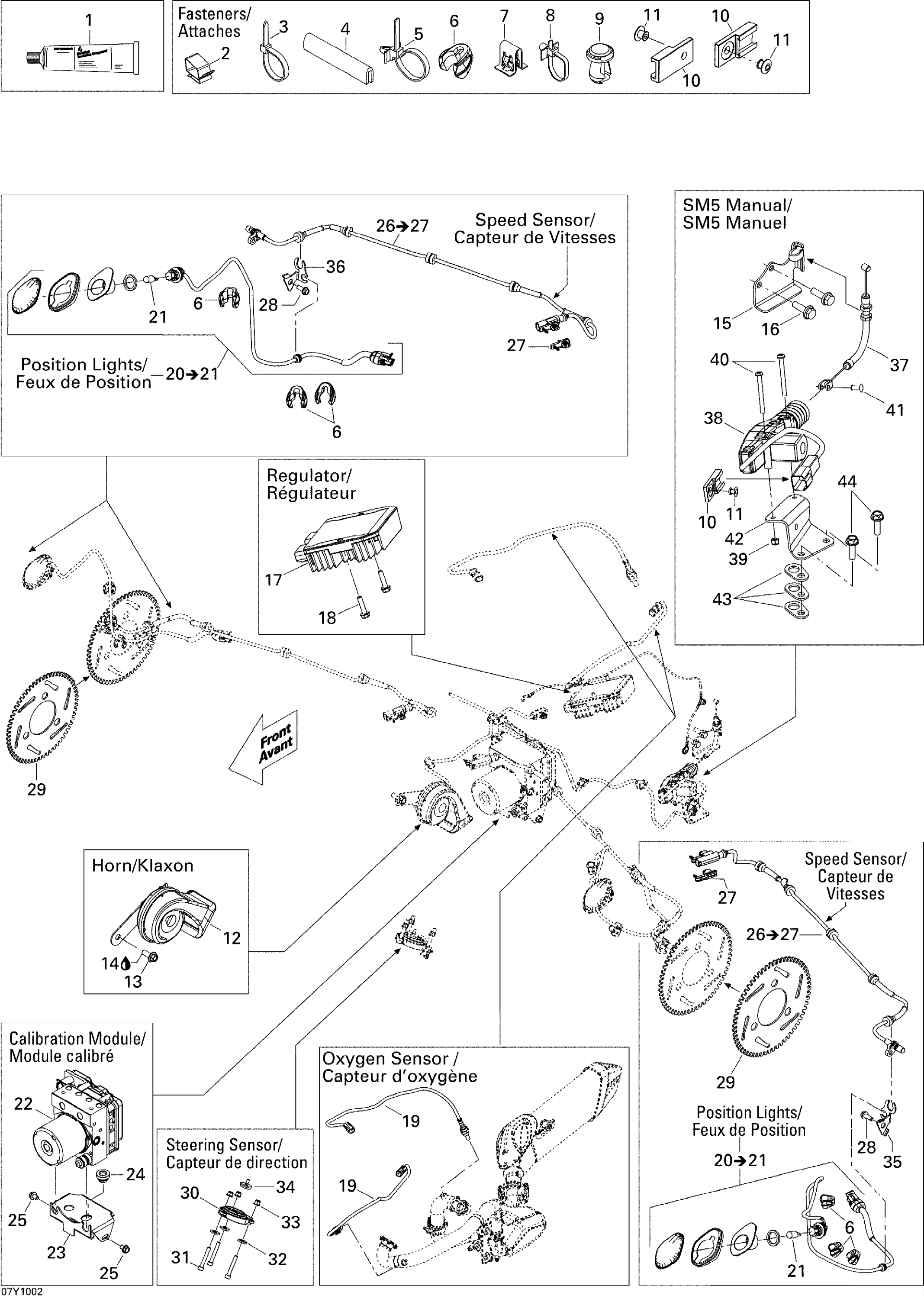 Electrical Accessories, Front SM5