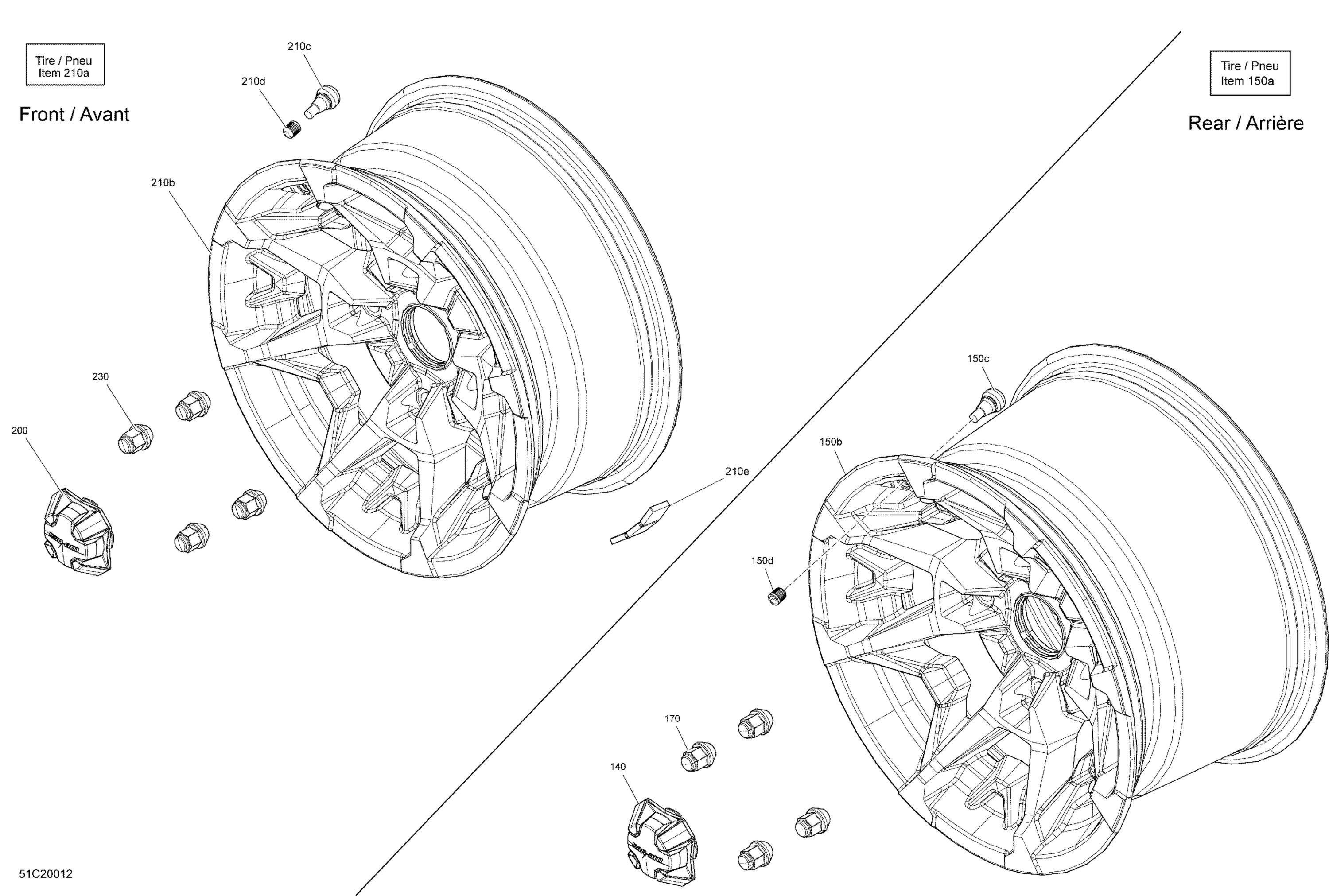 Схема узла: Wheels - DPS - LTD - XT