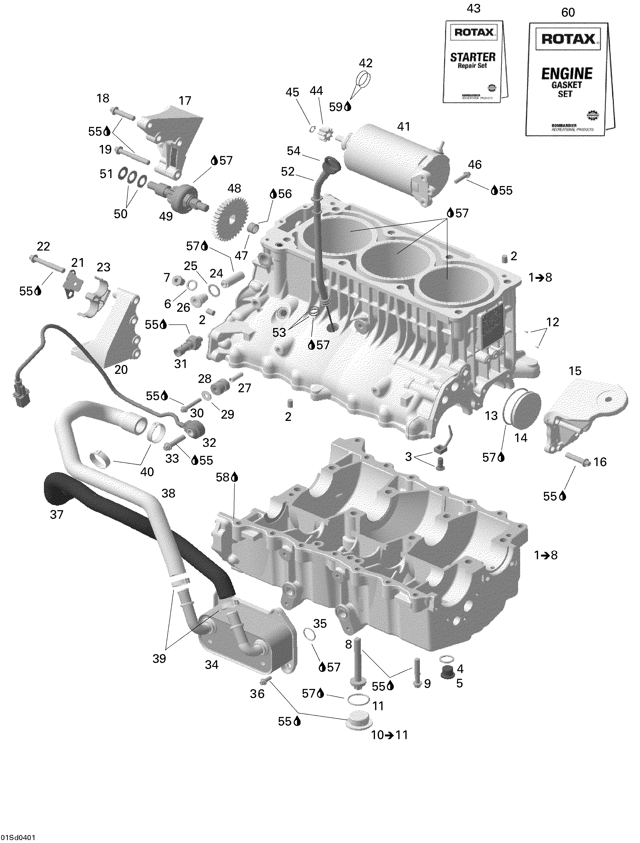 Схема узла: Engine Block