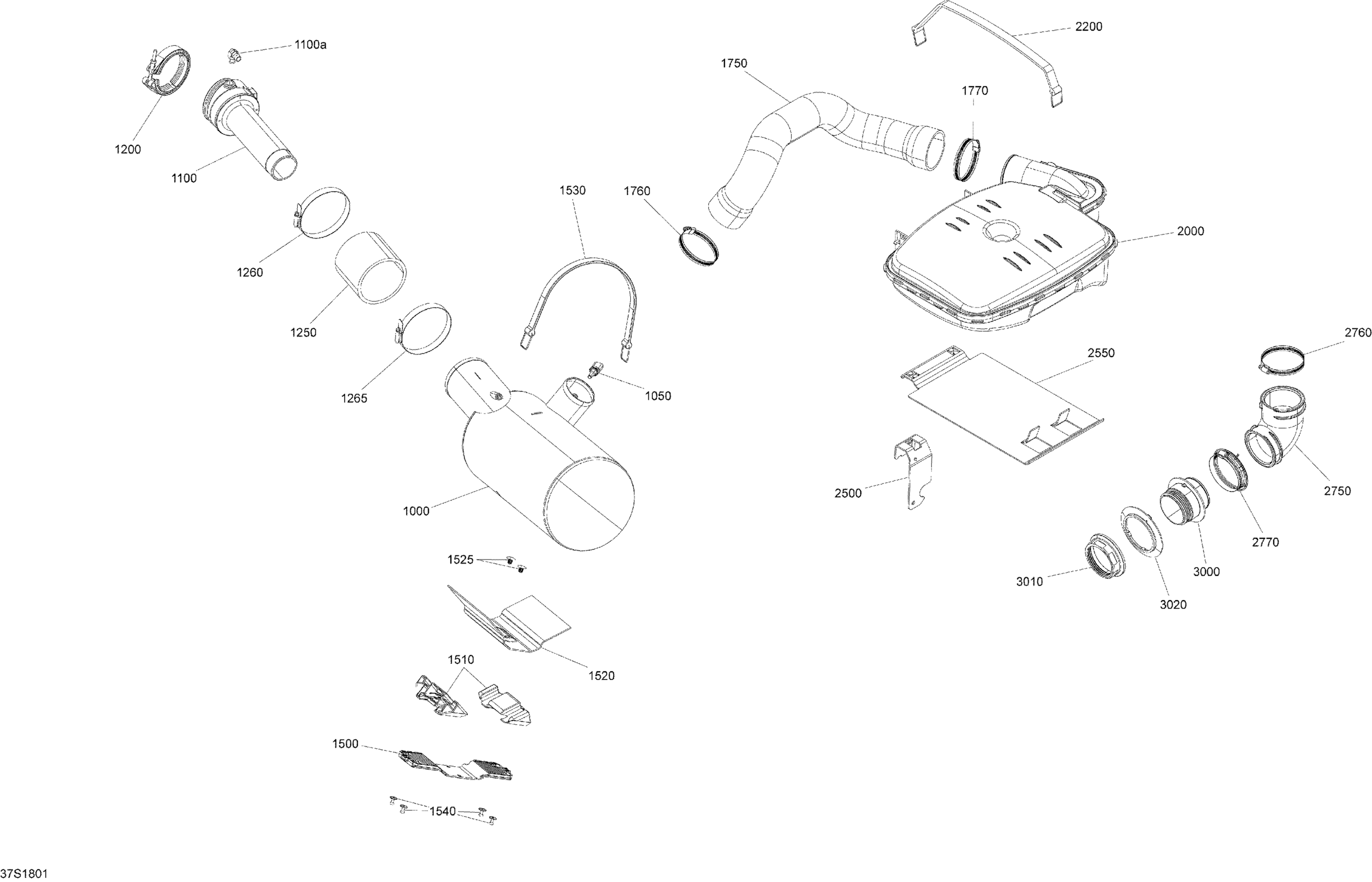Схема узла: Exhaust System - All Models