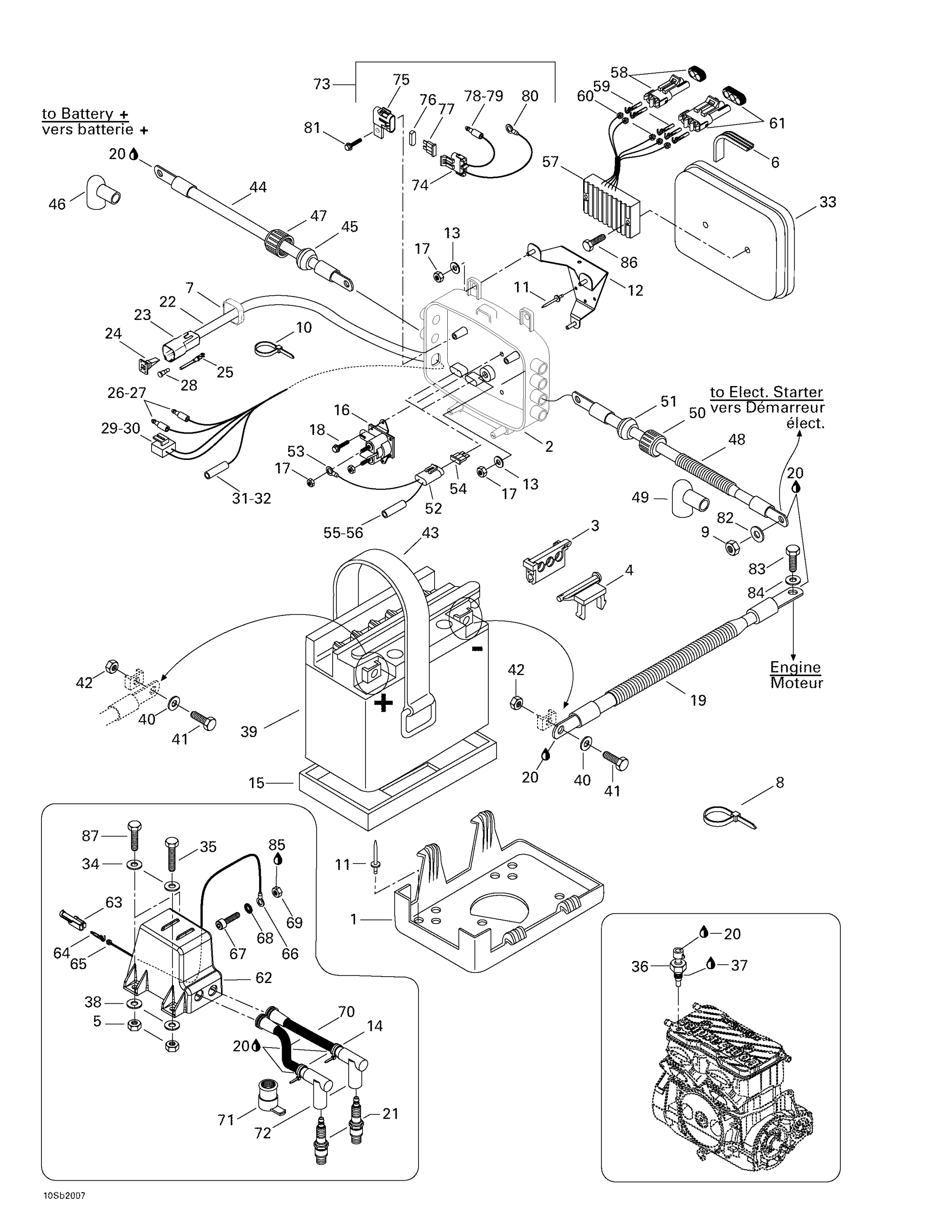 Electrical Box And Battery