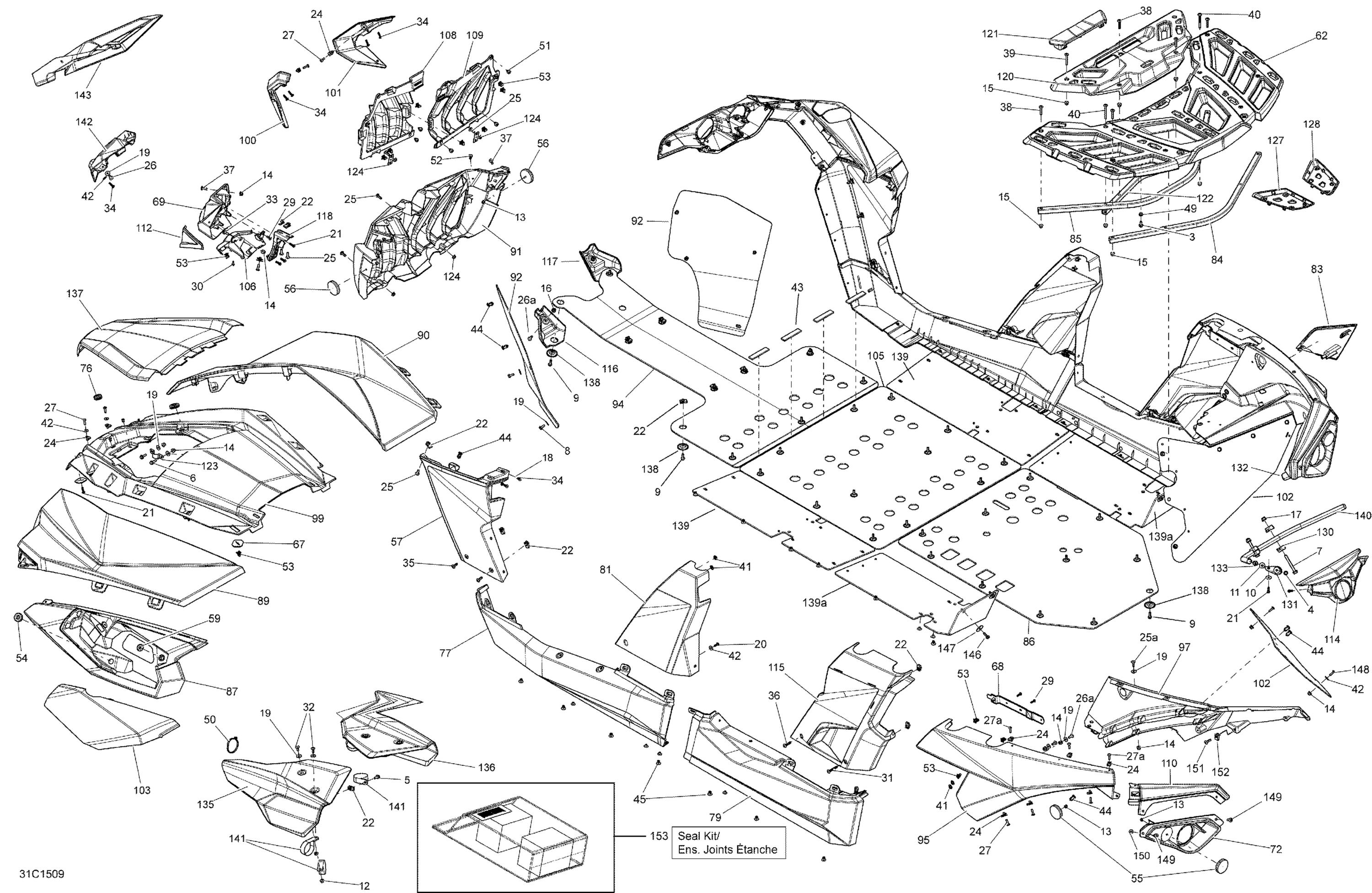 Схема узла: Body And Accessories _31C1509