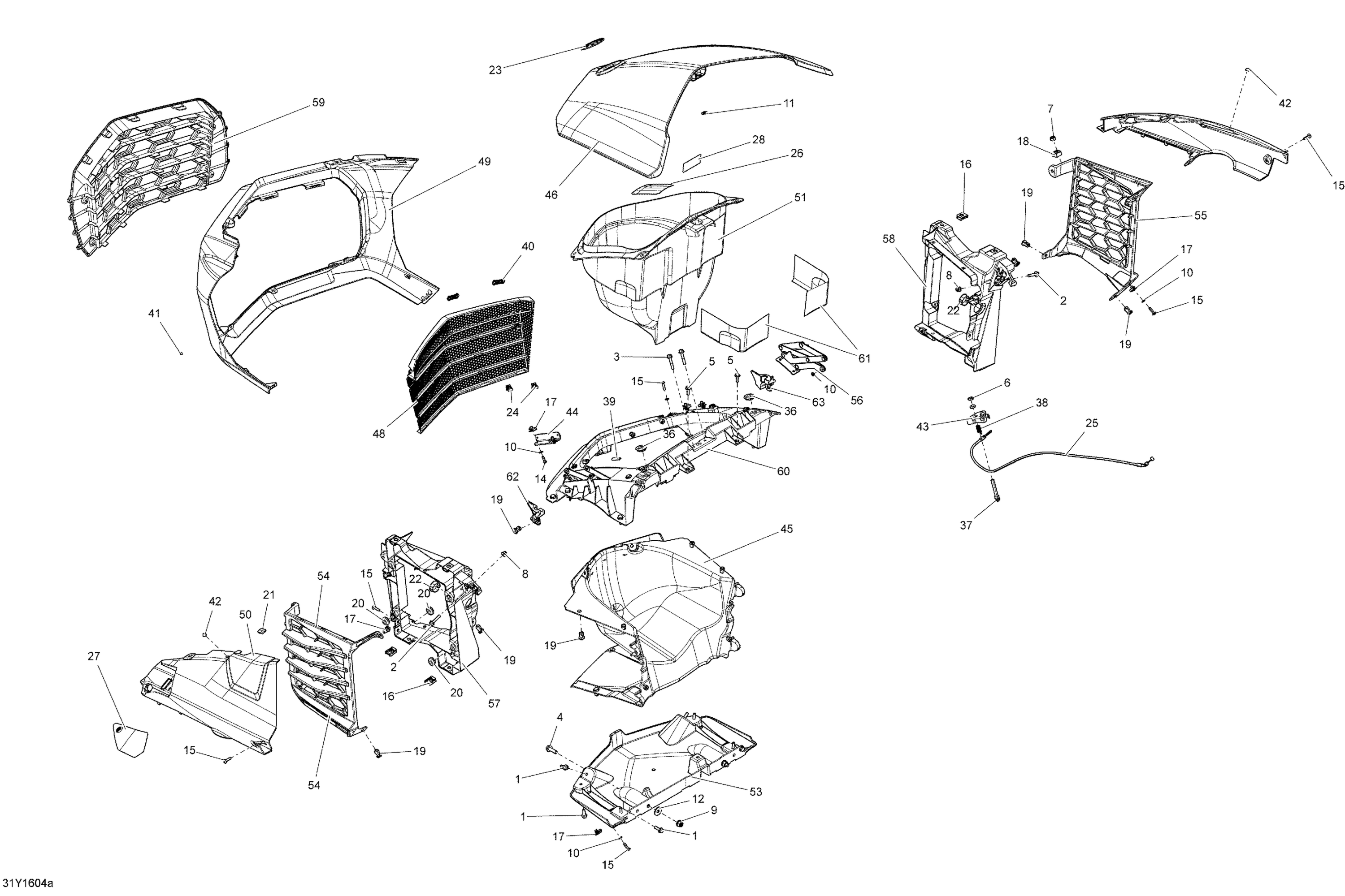 Body And Accessories - Front Storage - Package Standard
