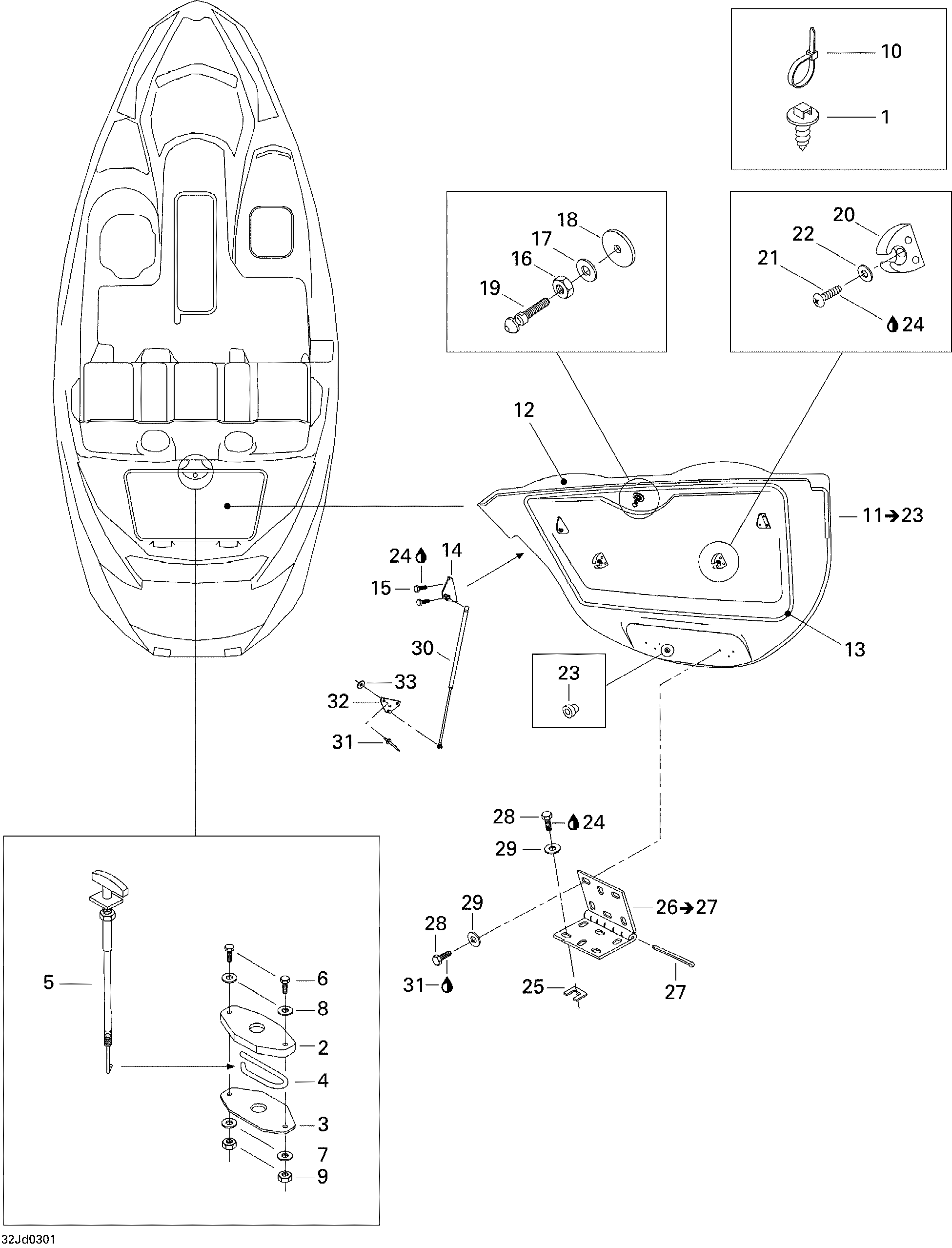 Схема узла: Engine Compartment