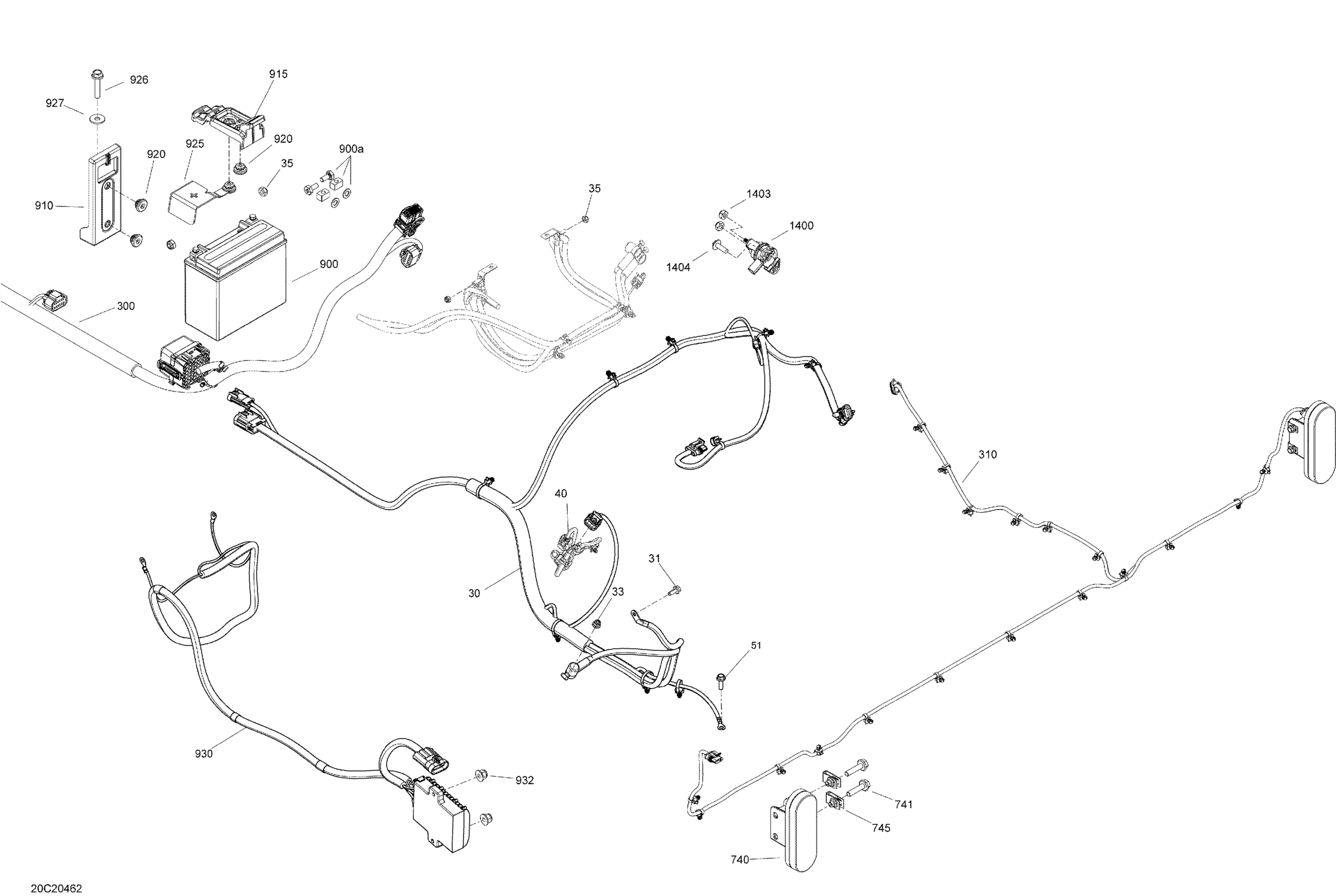 Electric - System - Rear Section