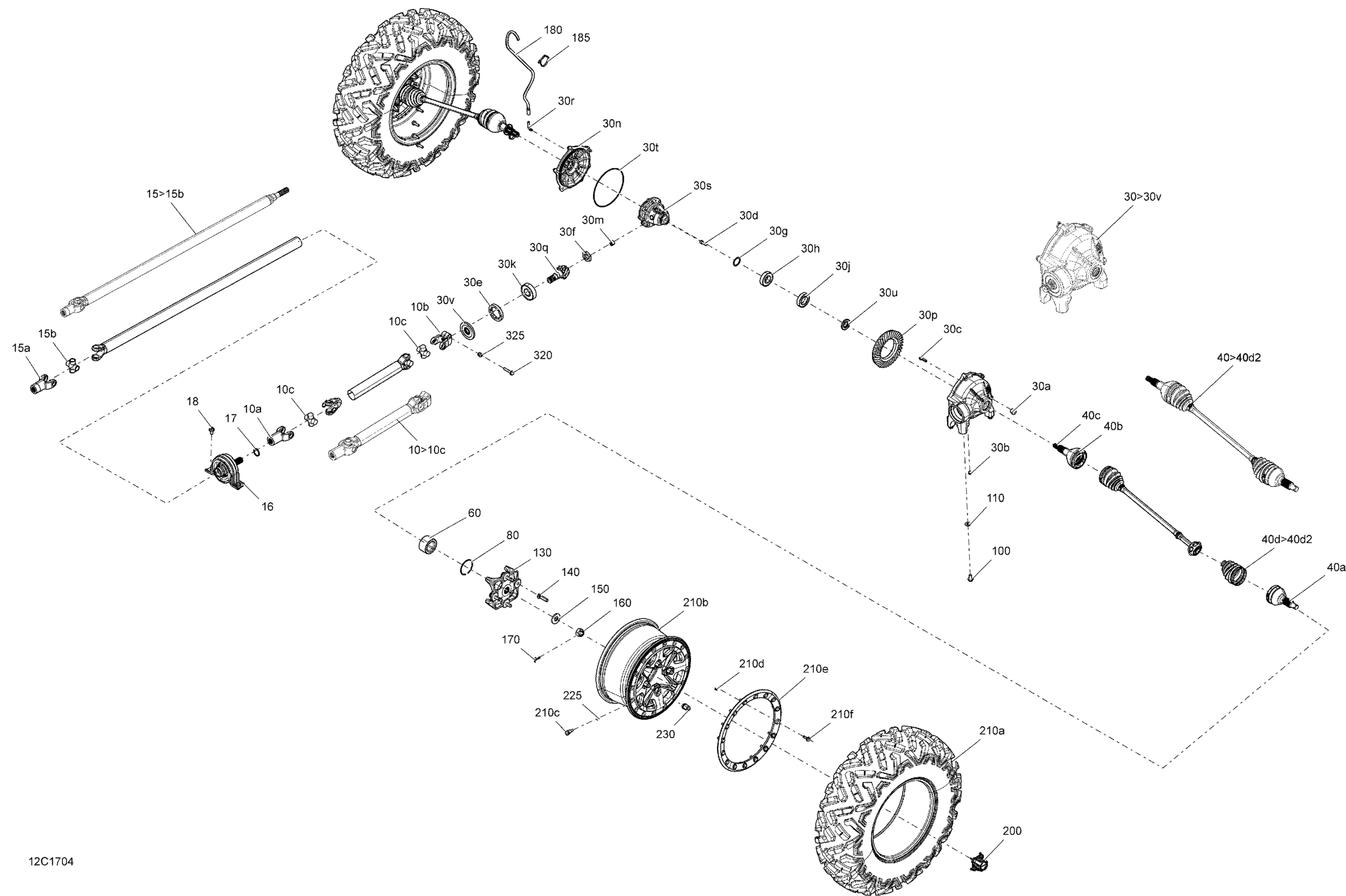 Drive System, Front