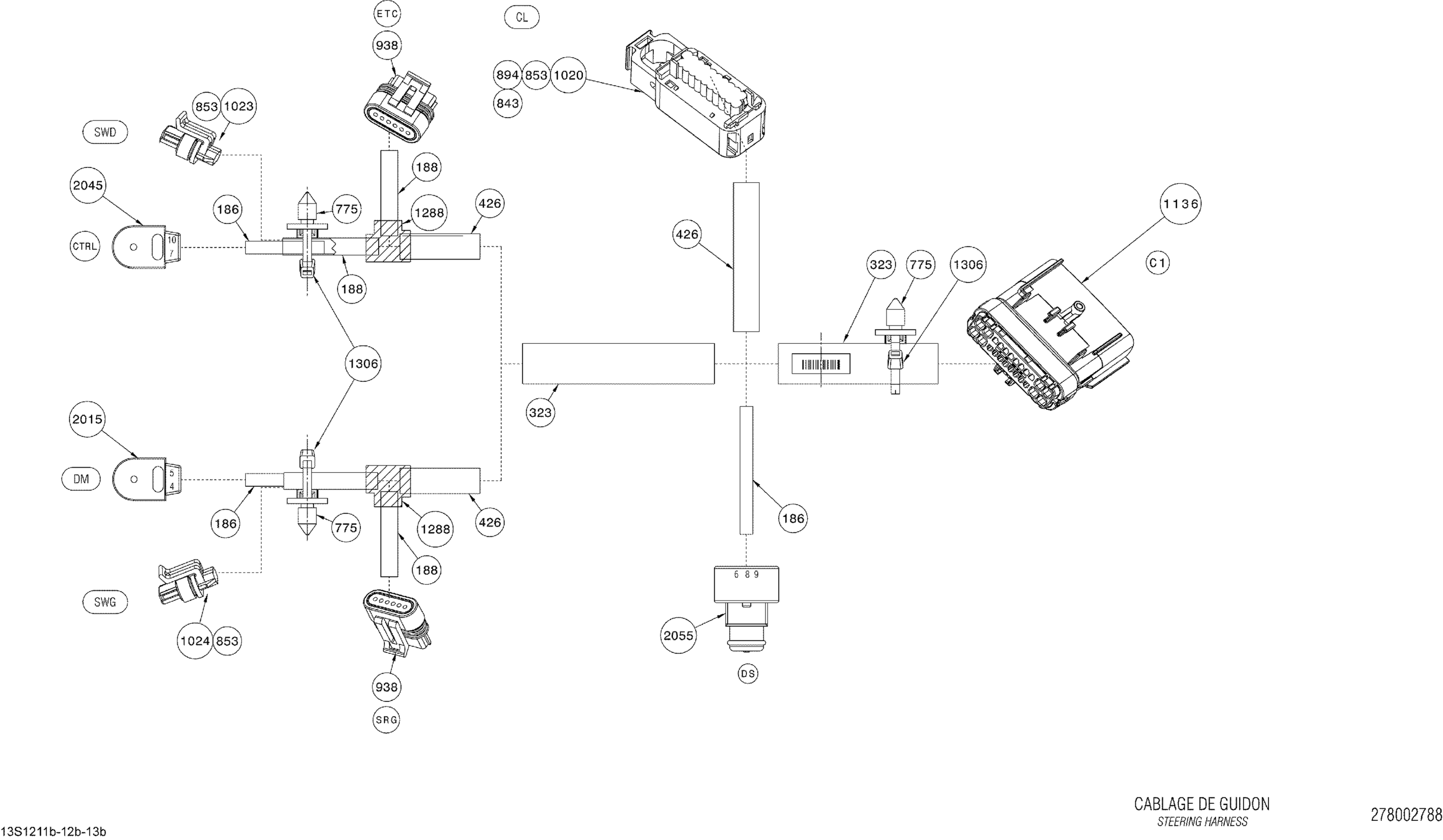 Electrical Harness Steering