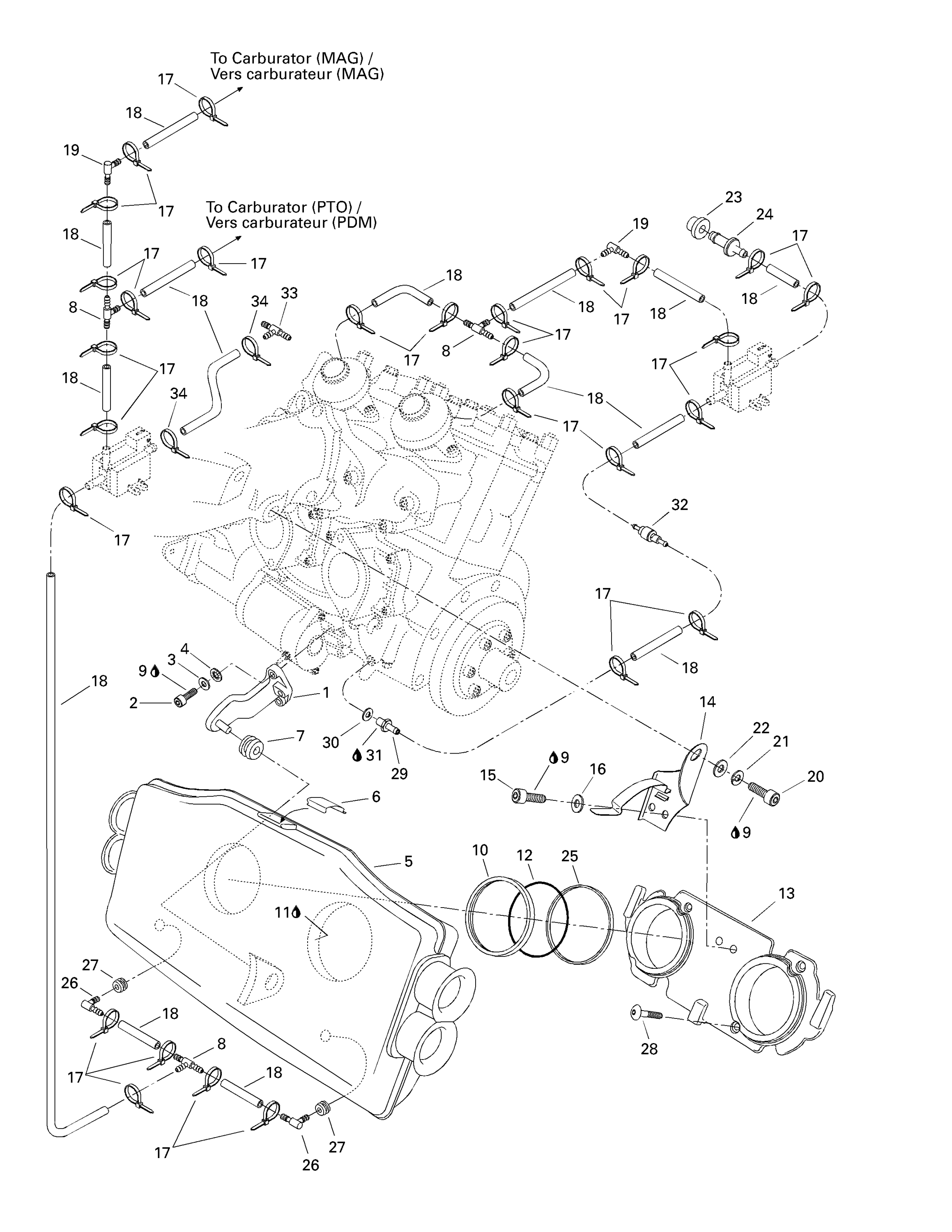 Схема узла: Air Intake System