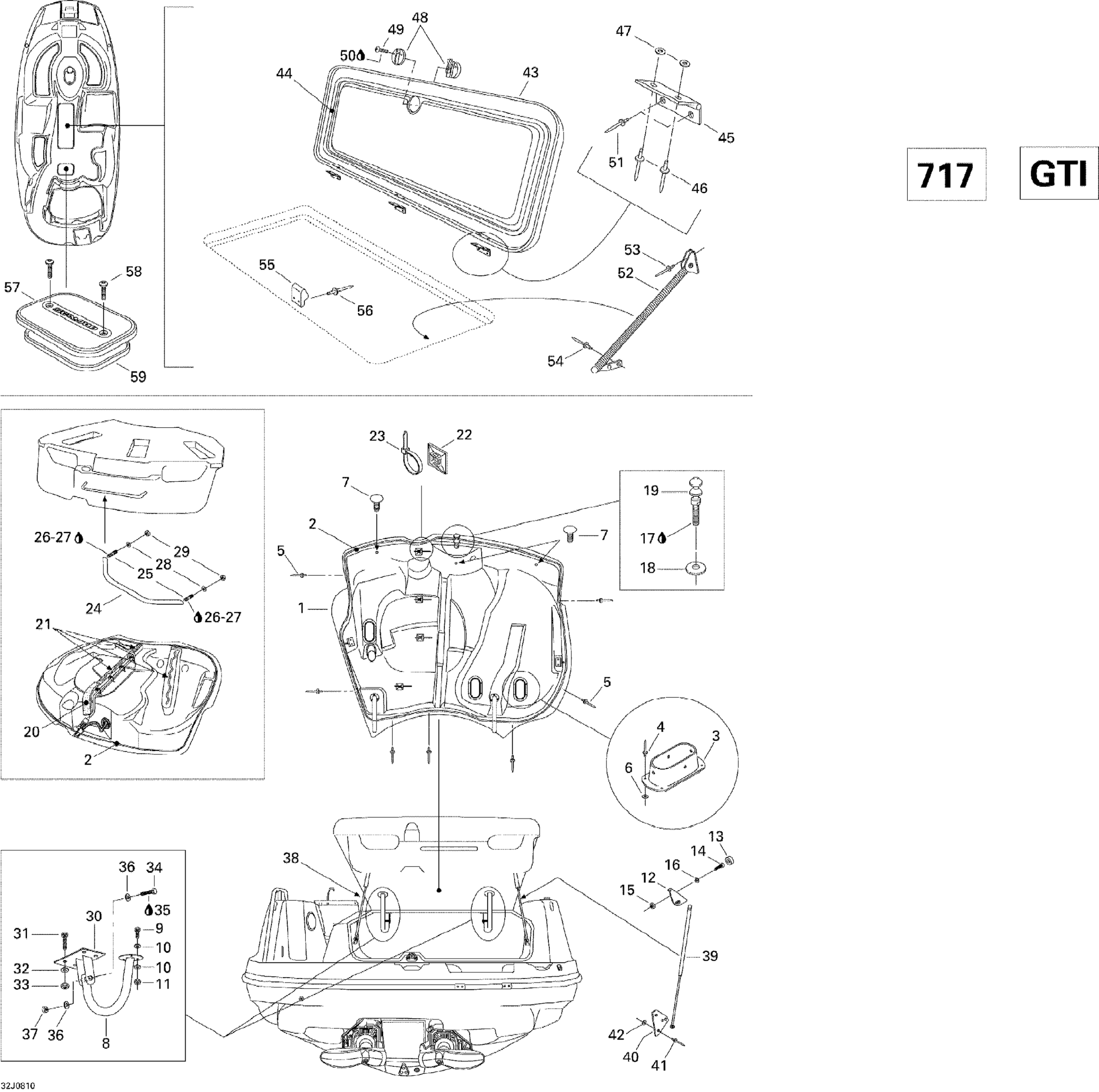 Engine Compartment And Central Cover