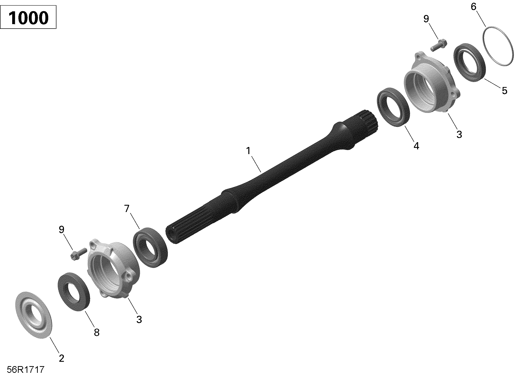 Drive Shaft - 800R EFI