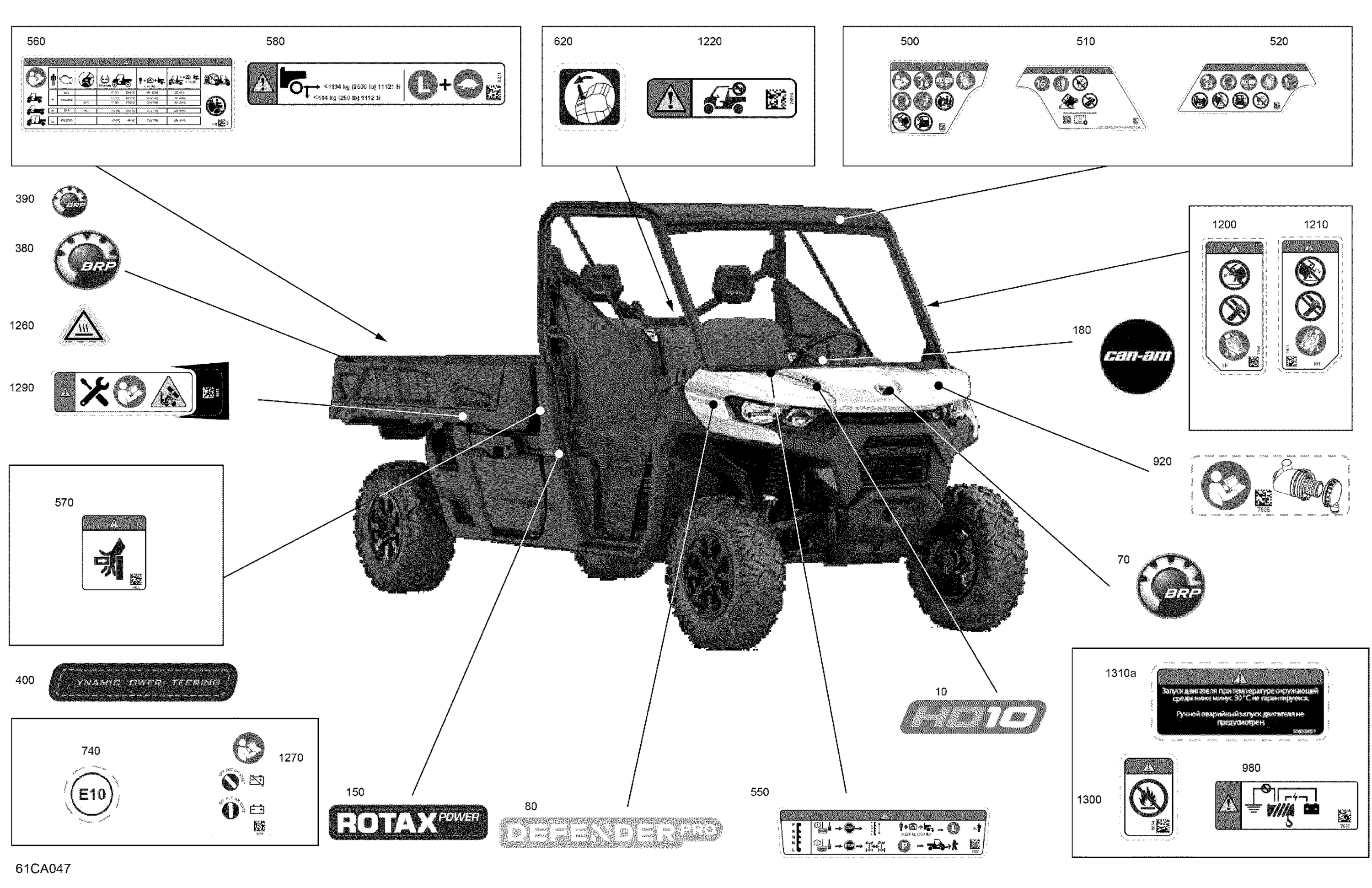 Схема узла: Body - Decals