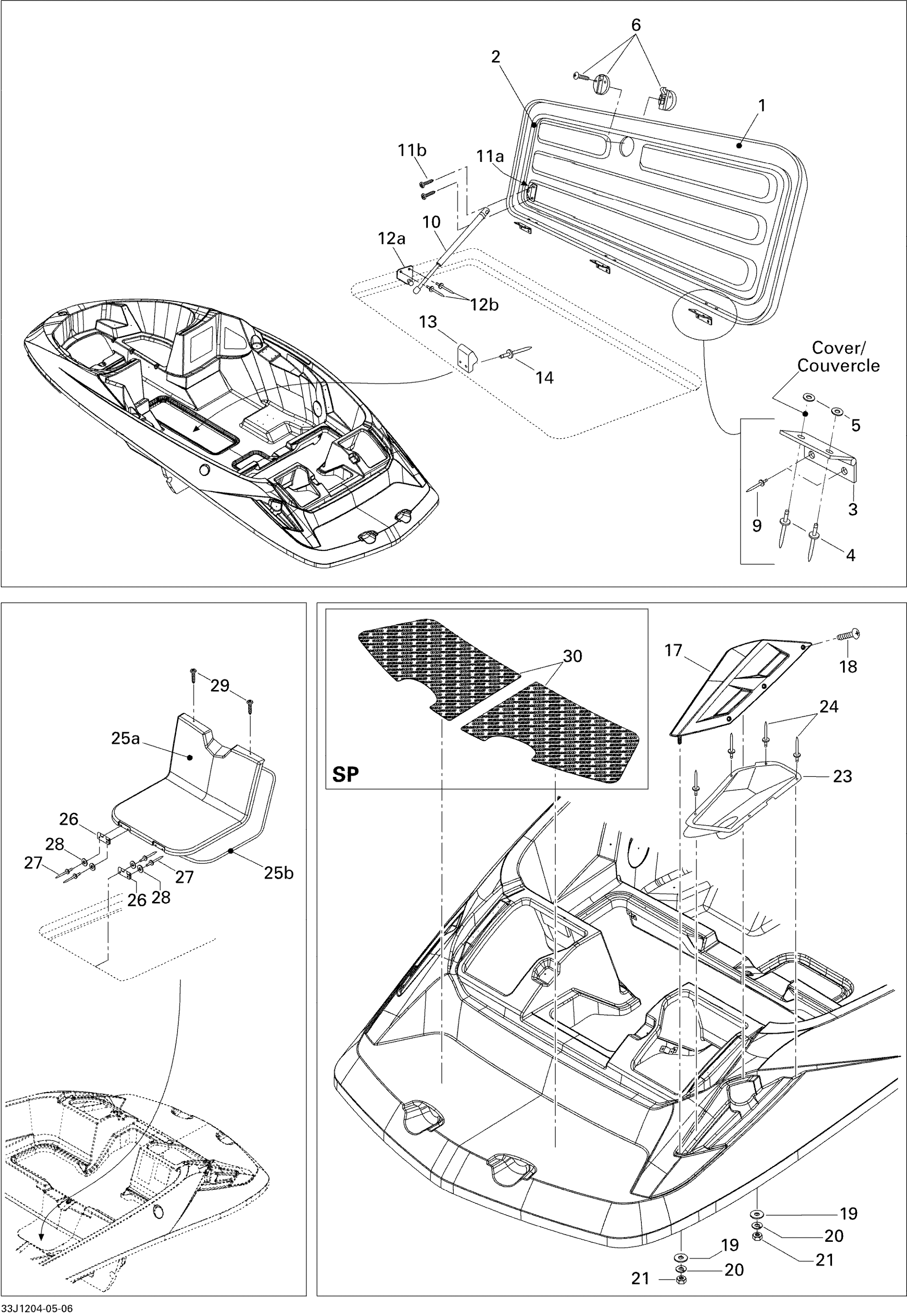 Central Cover And Accessories