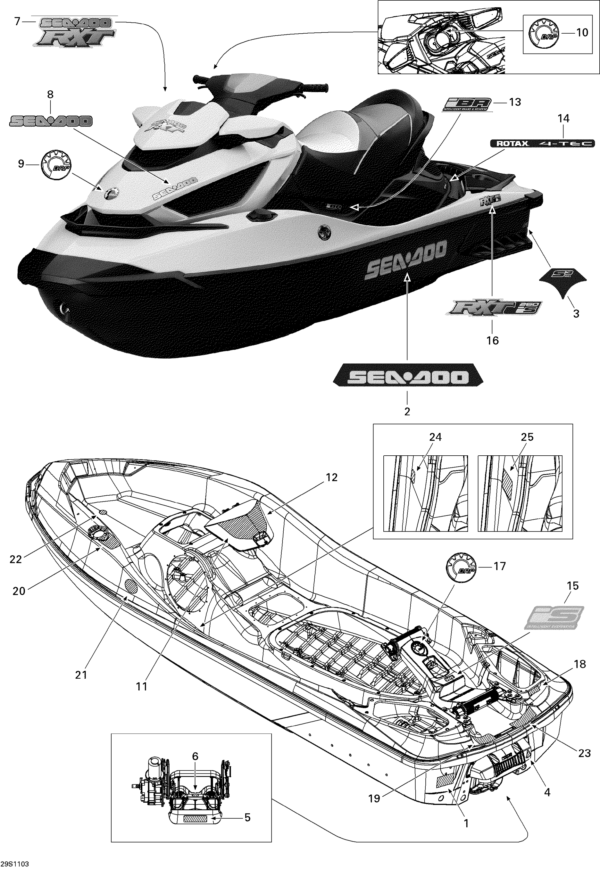 Схема узла: Decals