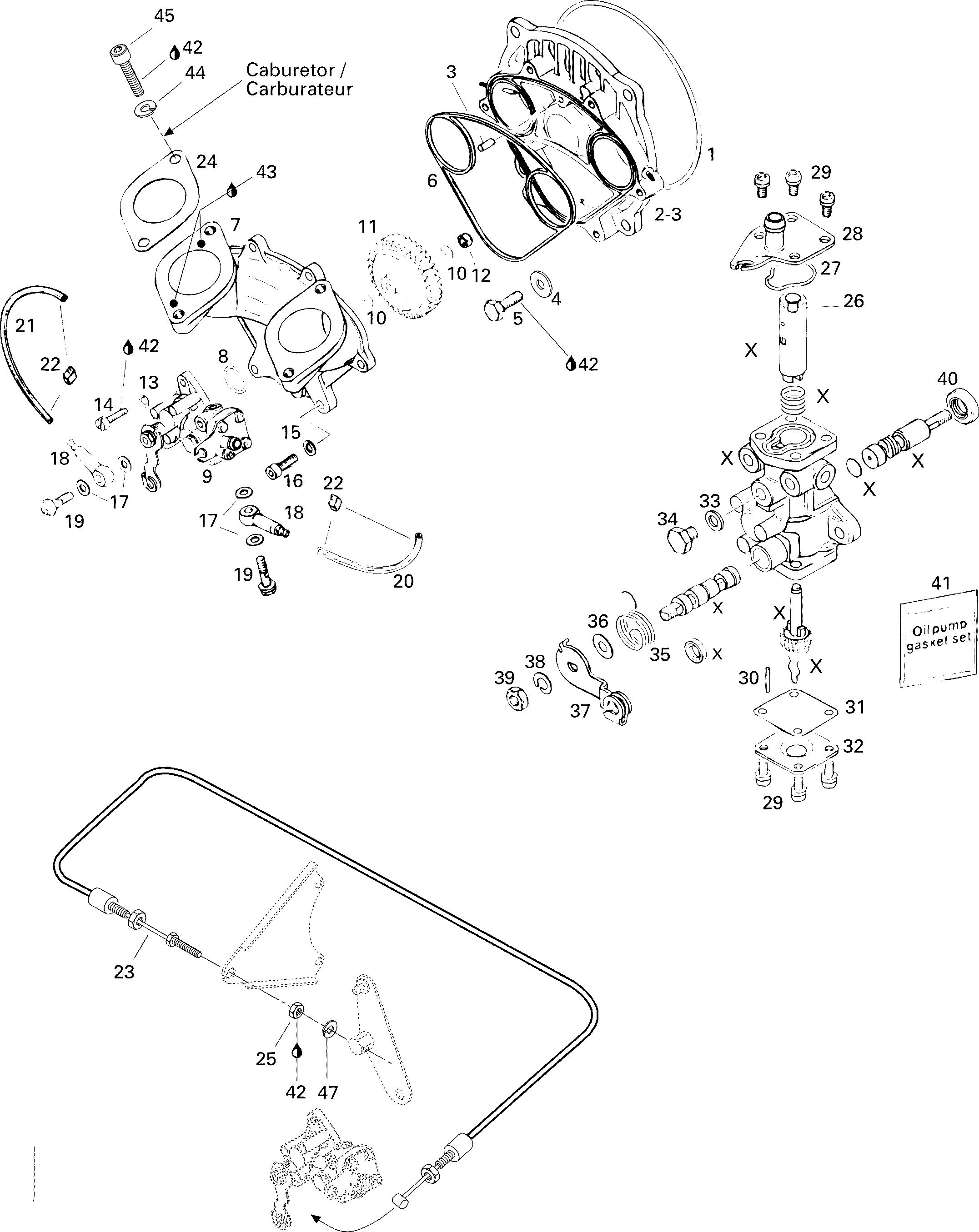 Oil Injection Pump And Rotary Valve