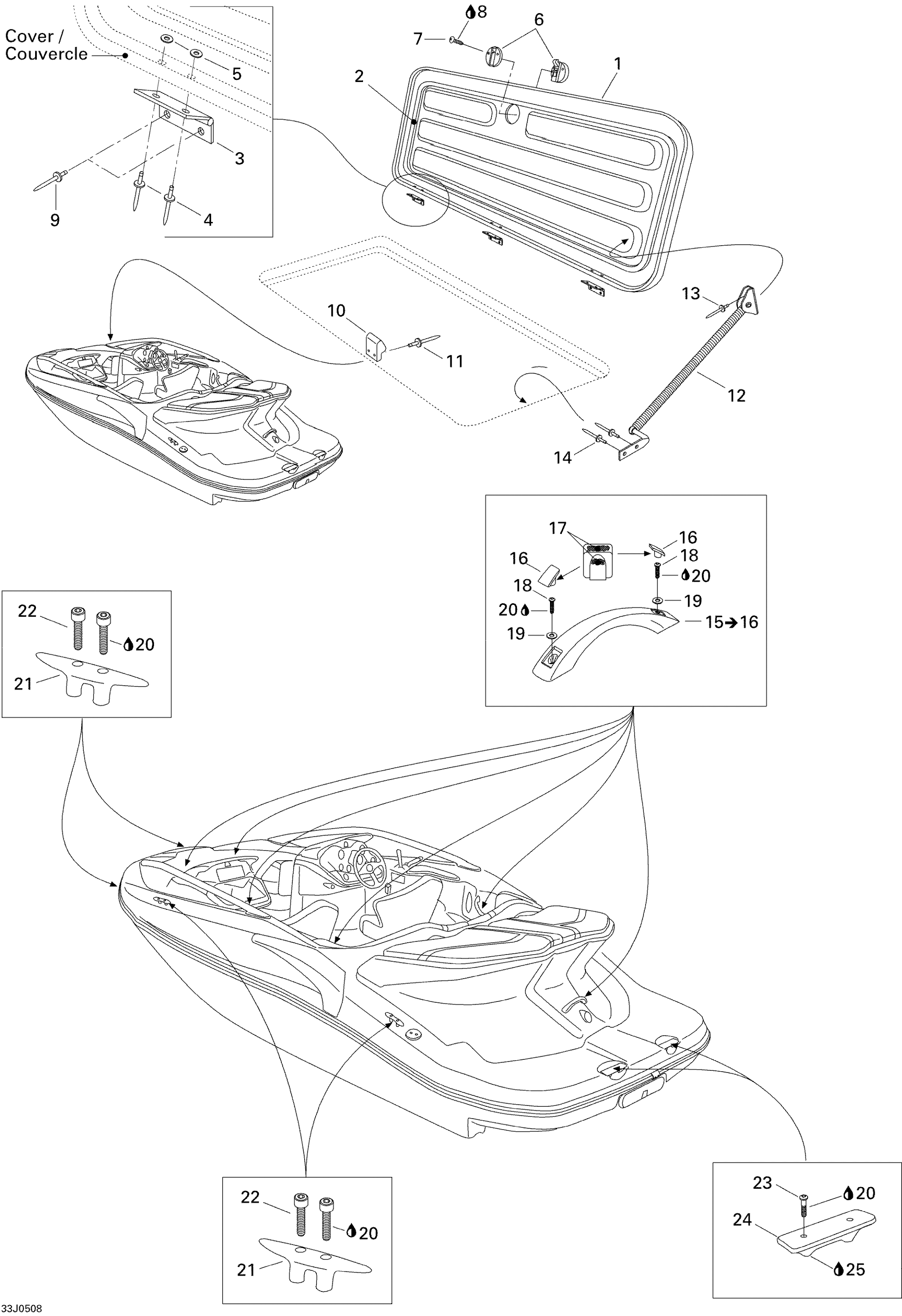 Central Cover And Accessories