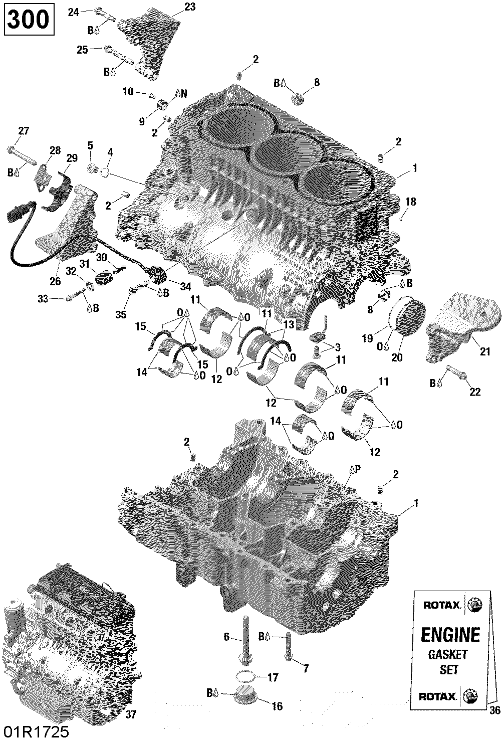 Схема узла: Engine Block - 300