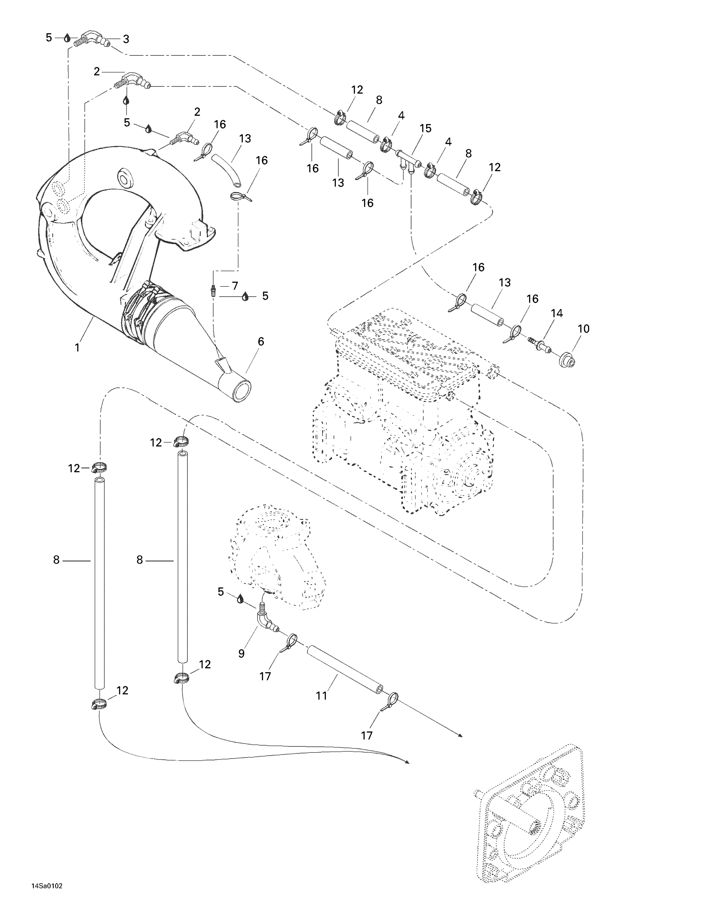 Схема узла: Cooling System
