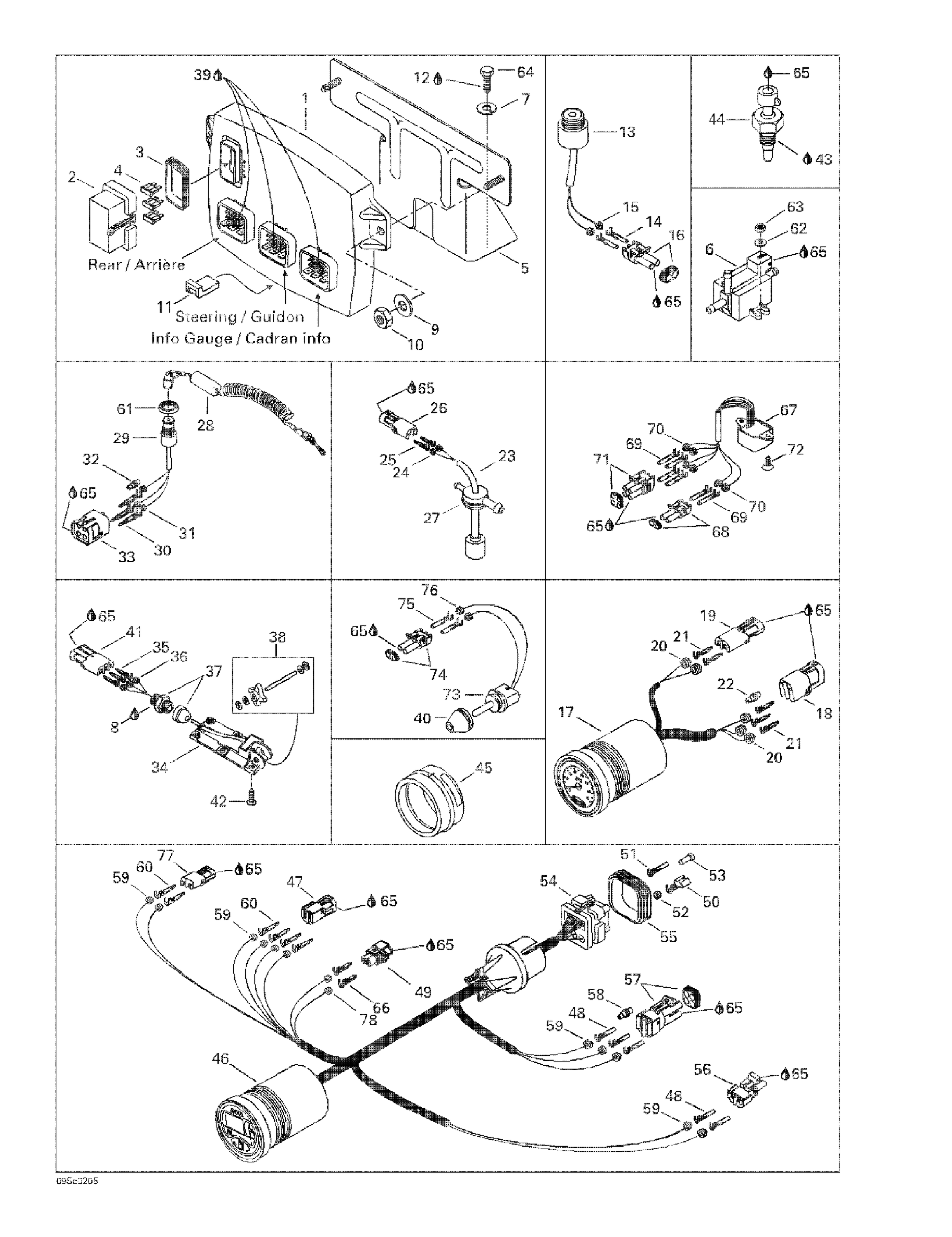 Схема узла: Electronic Module And Electrical Accessories