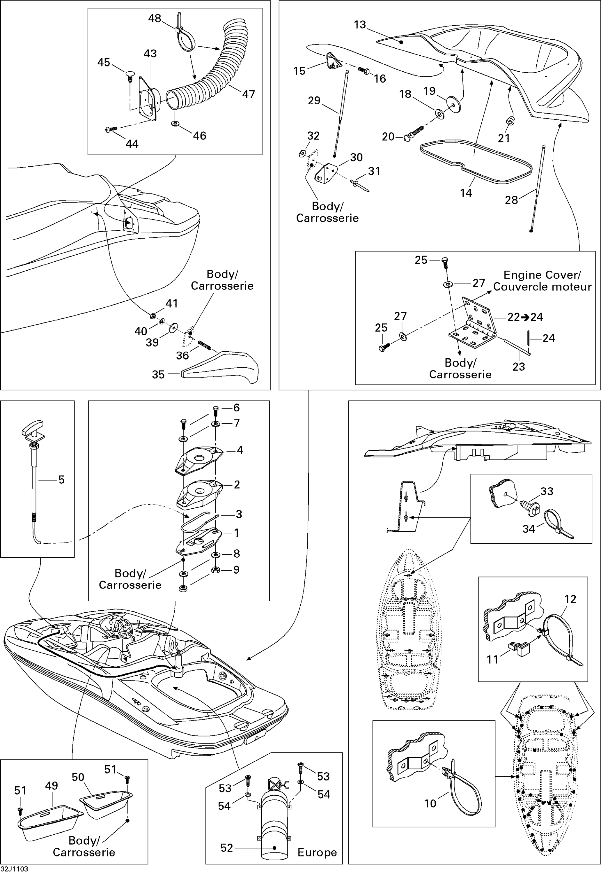 Схема узла: Engine Compartment And Accessories