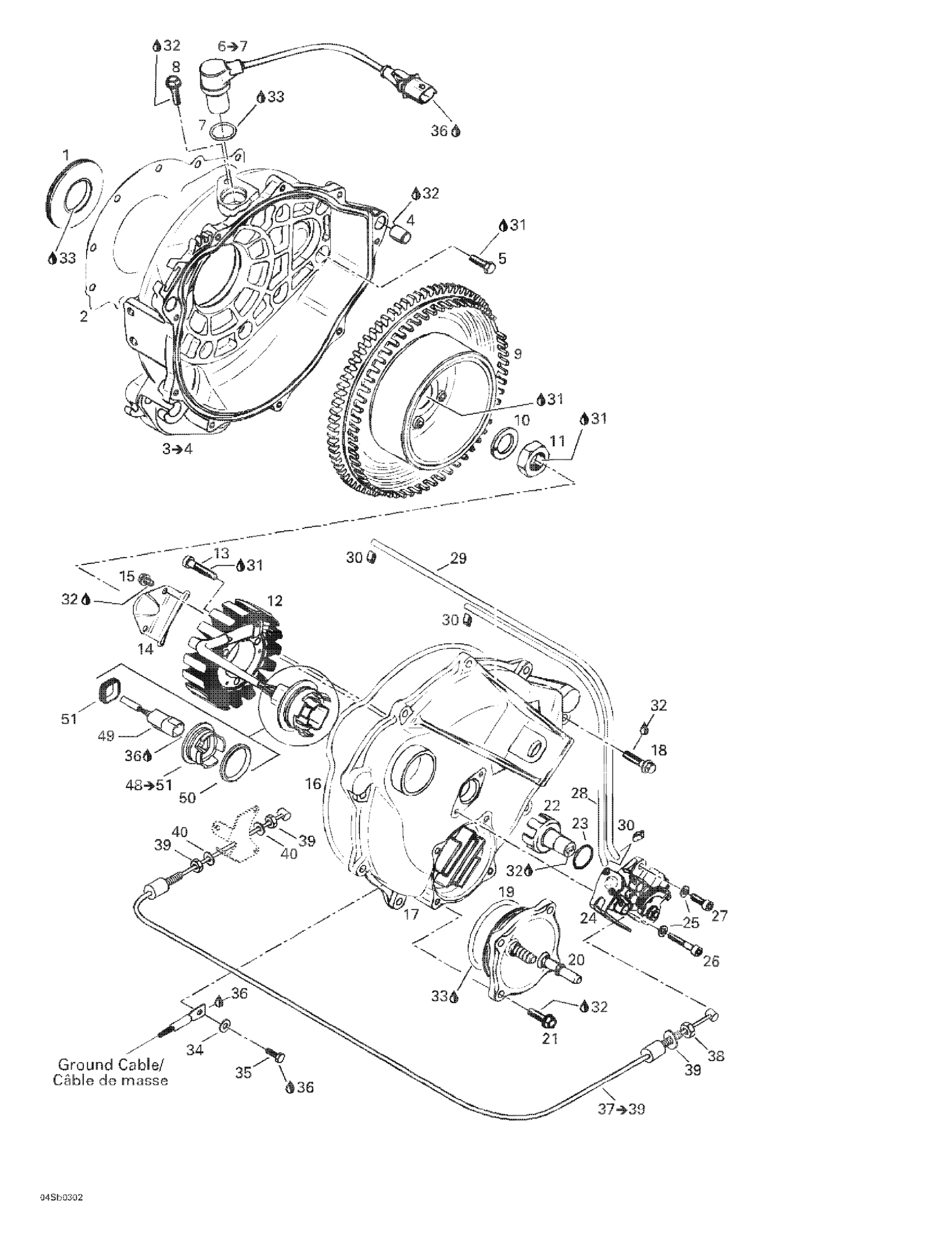 Magneto, Oil Pump