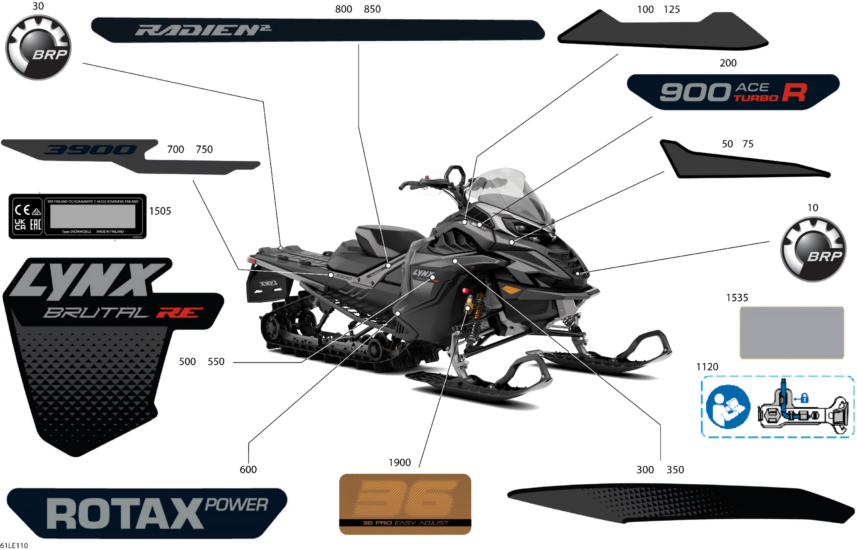 Схема узла: Body - Decals