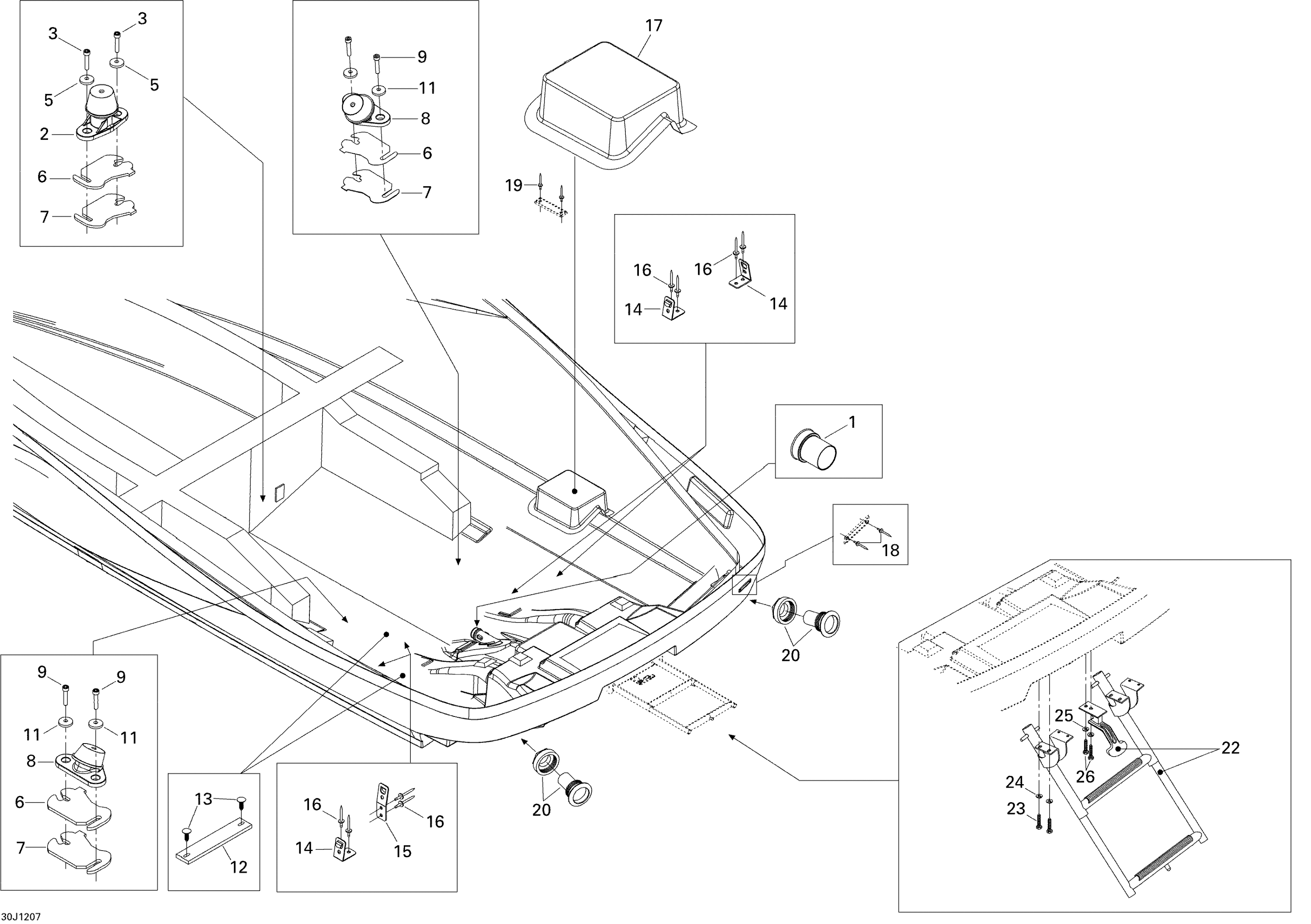 Lower Hull And Ladder