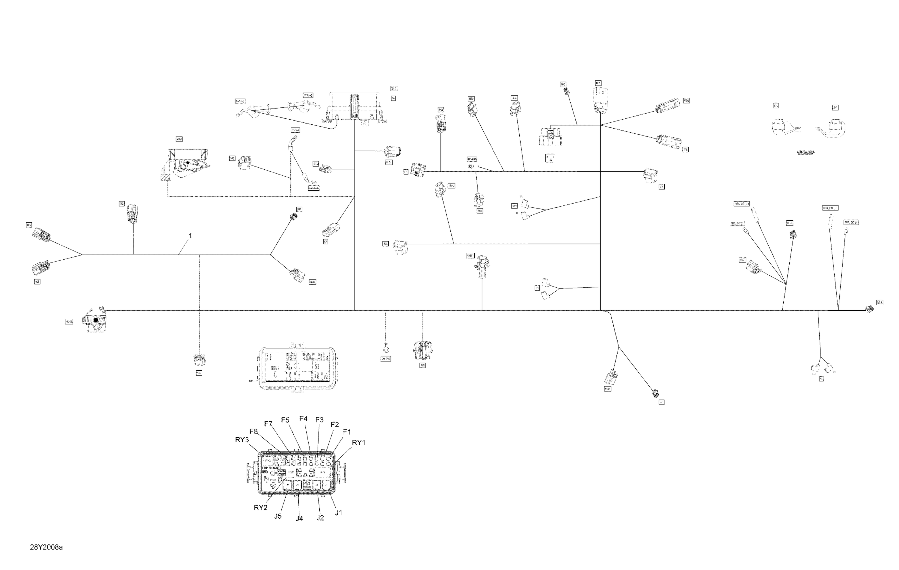 Схема узла: Electrical Harness Main