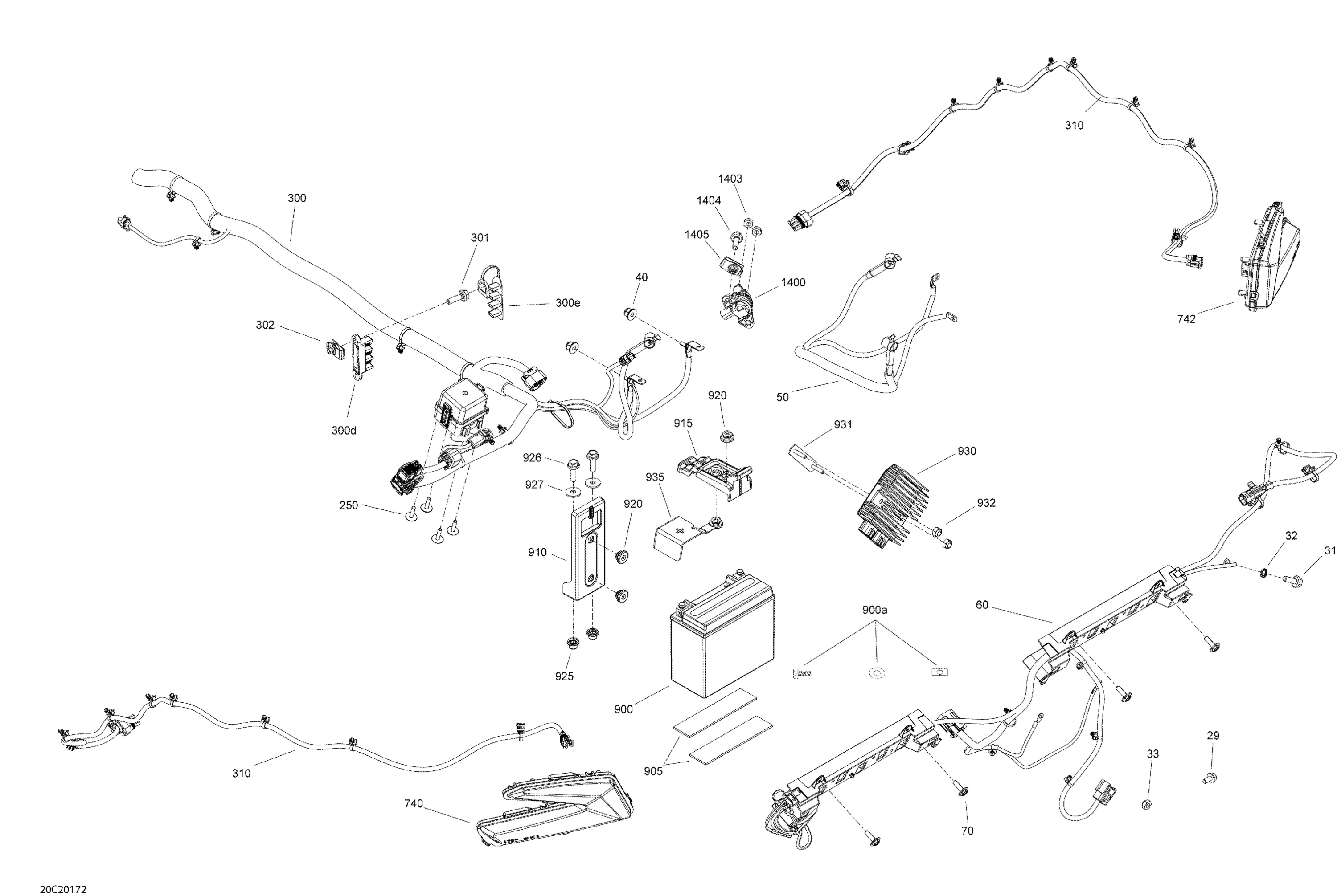 Electric - System - Rear Section