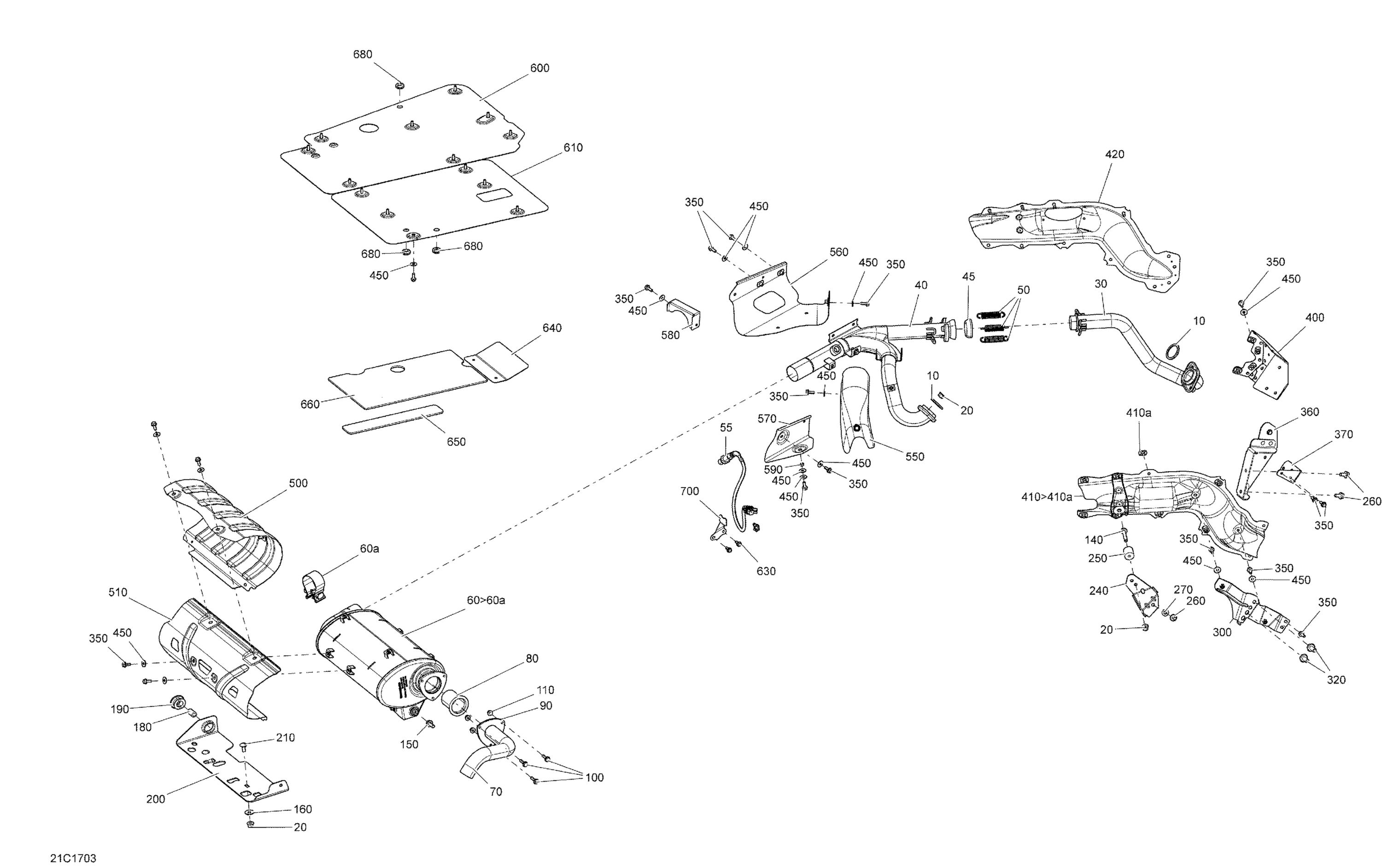 Exhaust Traxter HD8